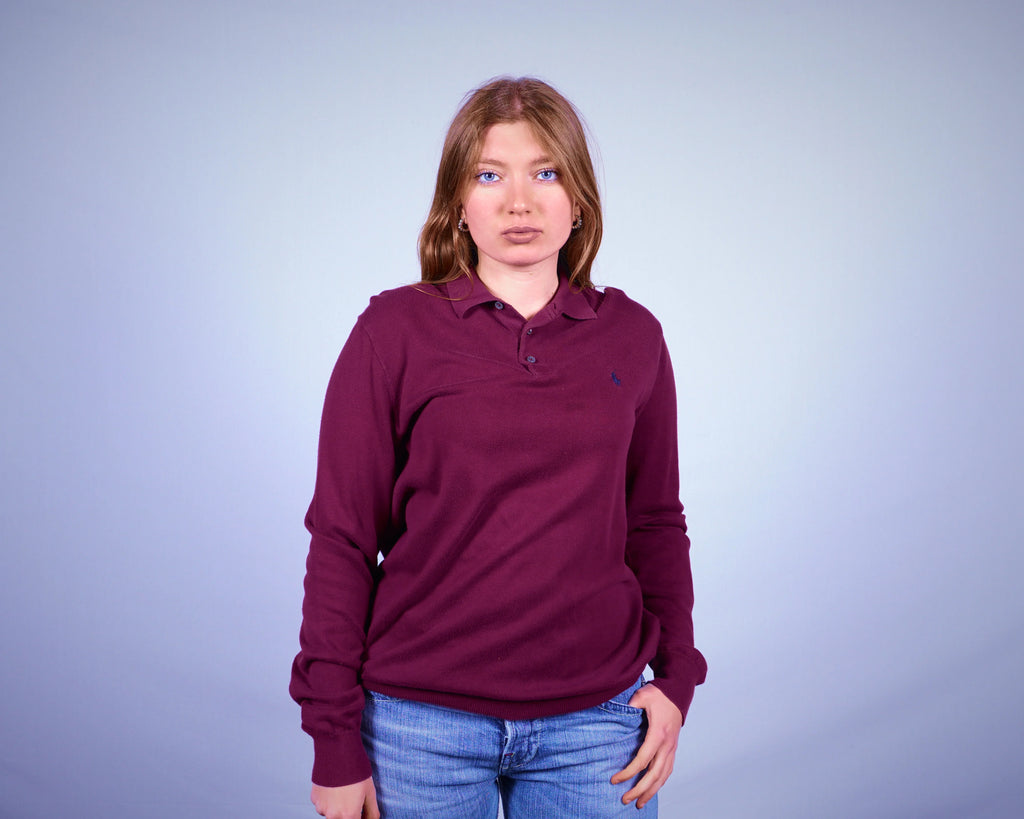Ralph Lauren Long-sleeve Polo Shirt (M)
