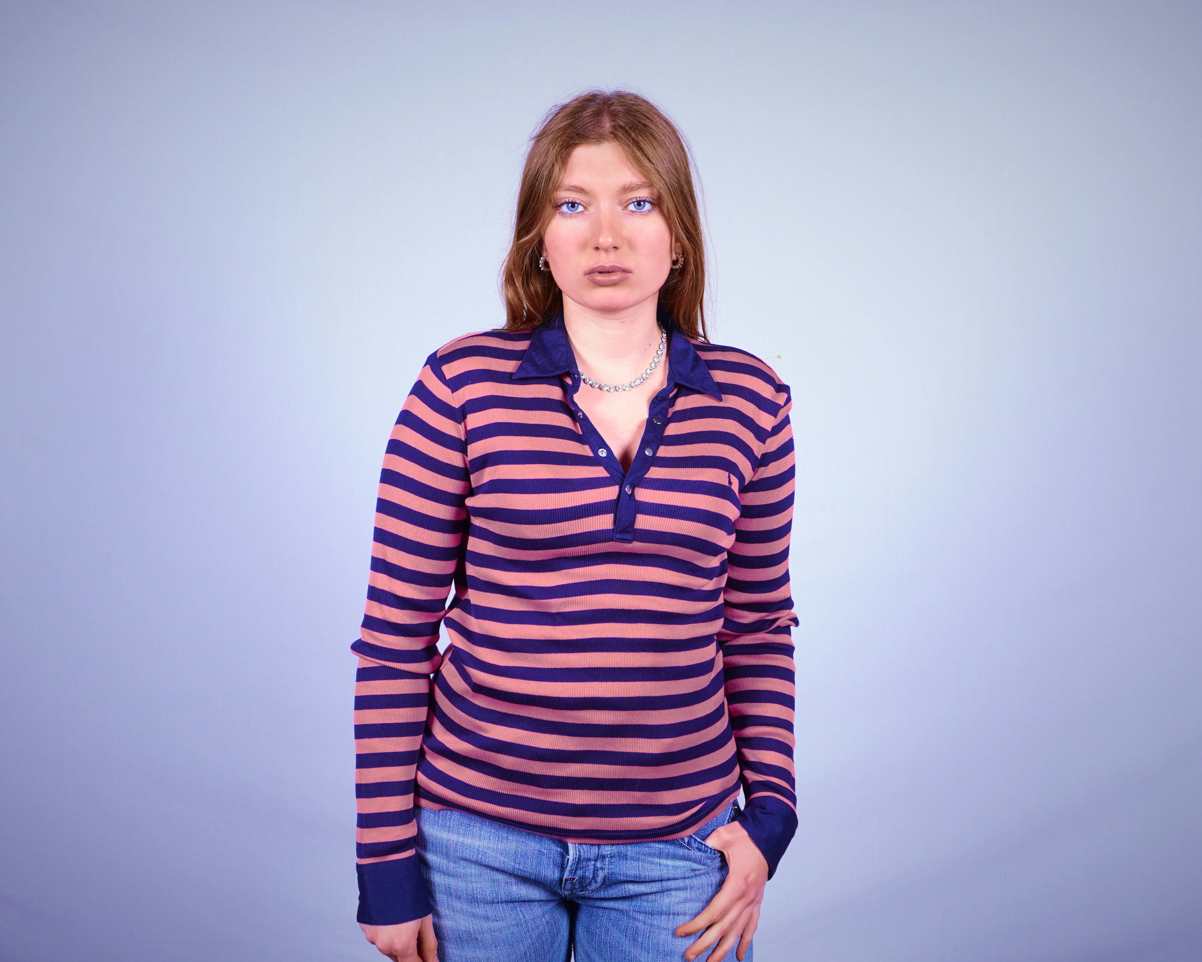 Ralph Lauren Long-sleeve Polo Shirt (M)