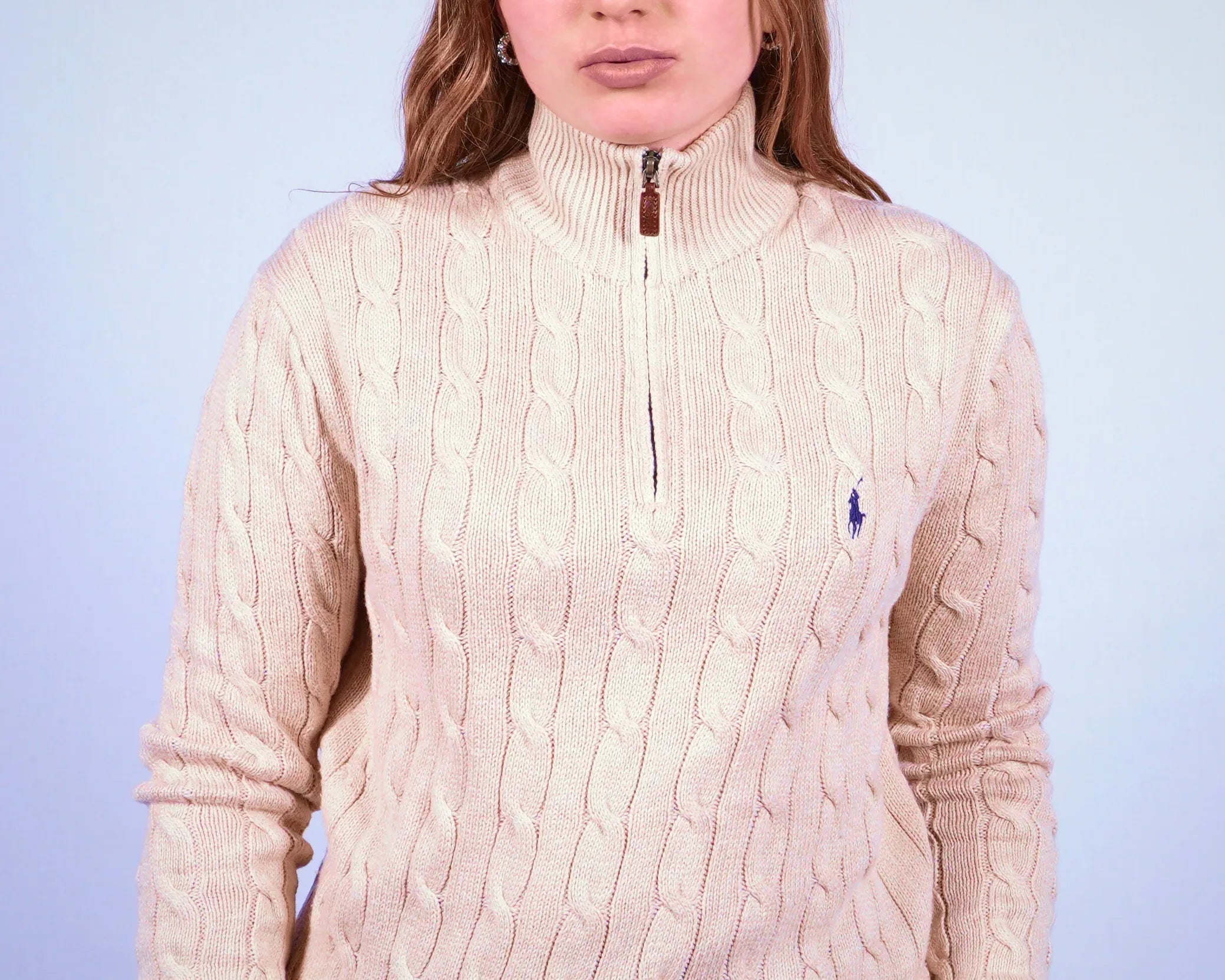 Ralph Lauren Cable Knit Sweater (XS)