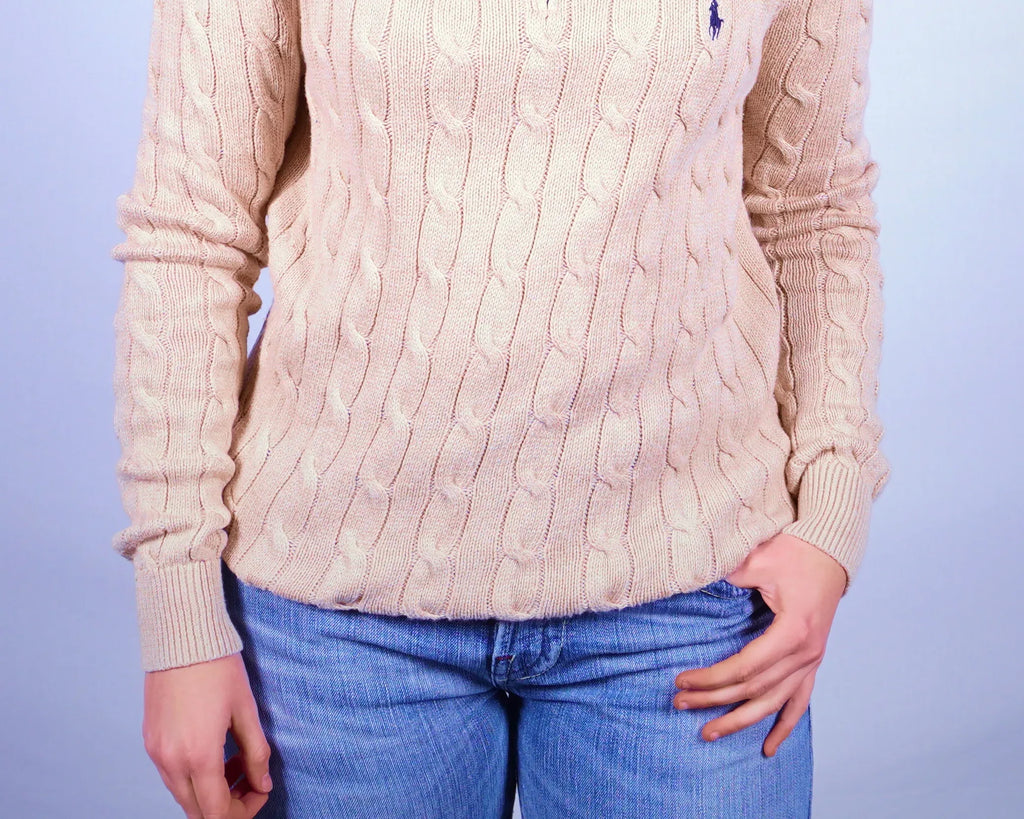 Ralph Lauren Cable Knit Sweater (XS)