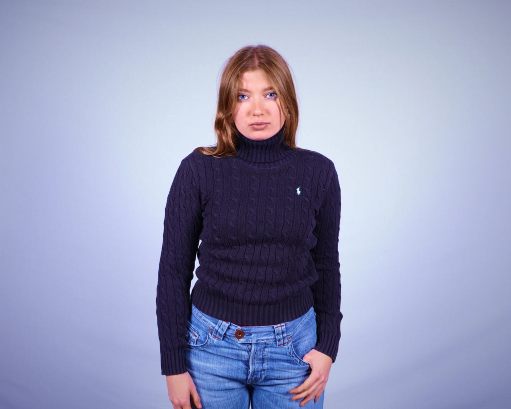 Ralph Lauren Cable Knit Sweater (XS)