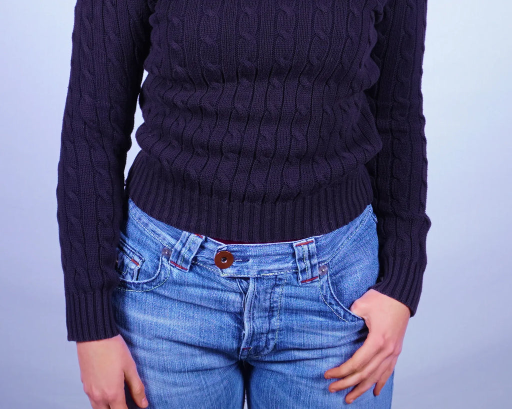 Ralph Lauren Cable Knit Sweater (XS)