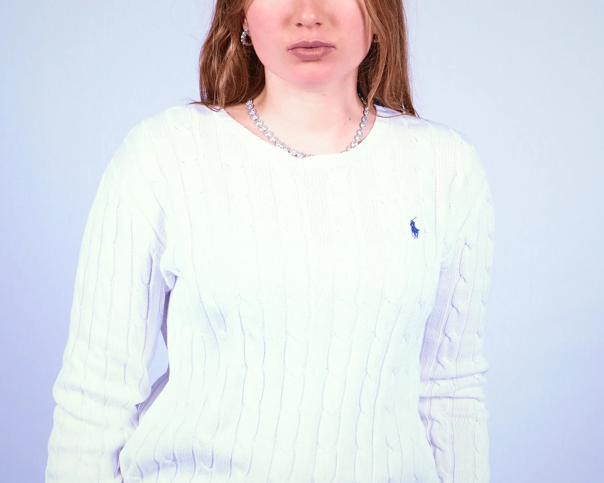 Ralph Lauren Cable Knit Sweater (M)