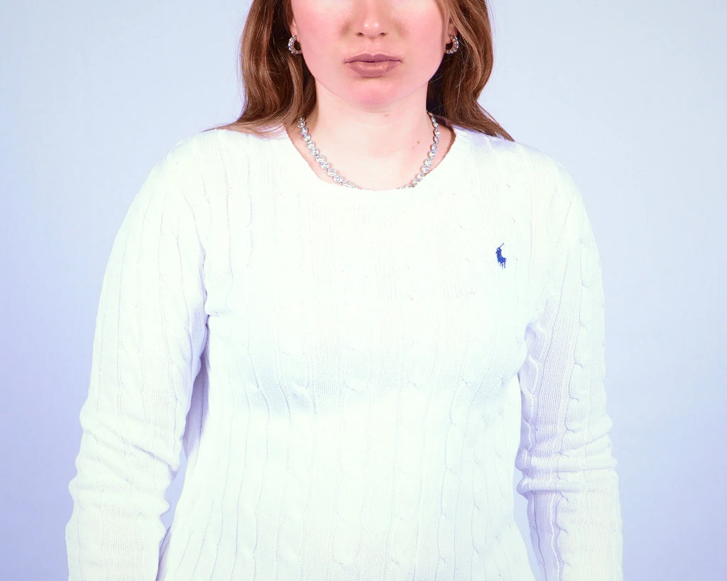 Ralph Lauren Cable Knit Sweater (S)