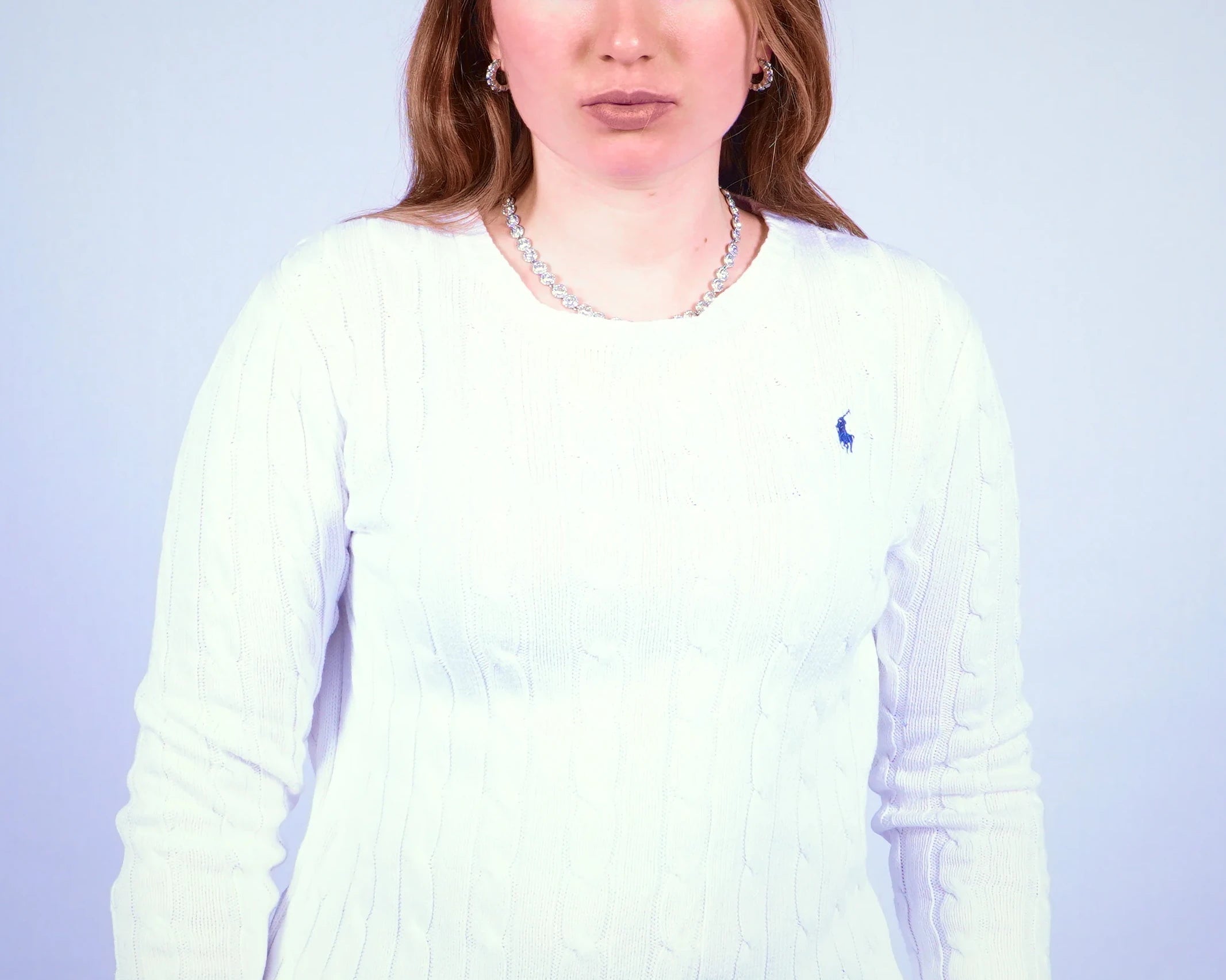 Ralph Lauren Cable Knit Sweater (S)