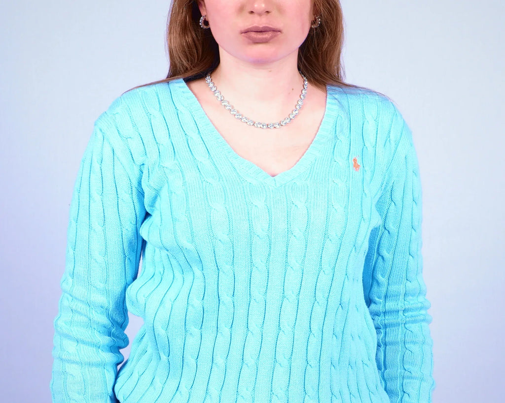 Ralph Lauren Cable Knit Sweater (S)