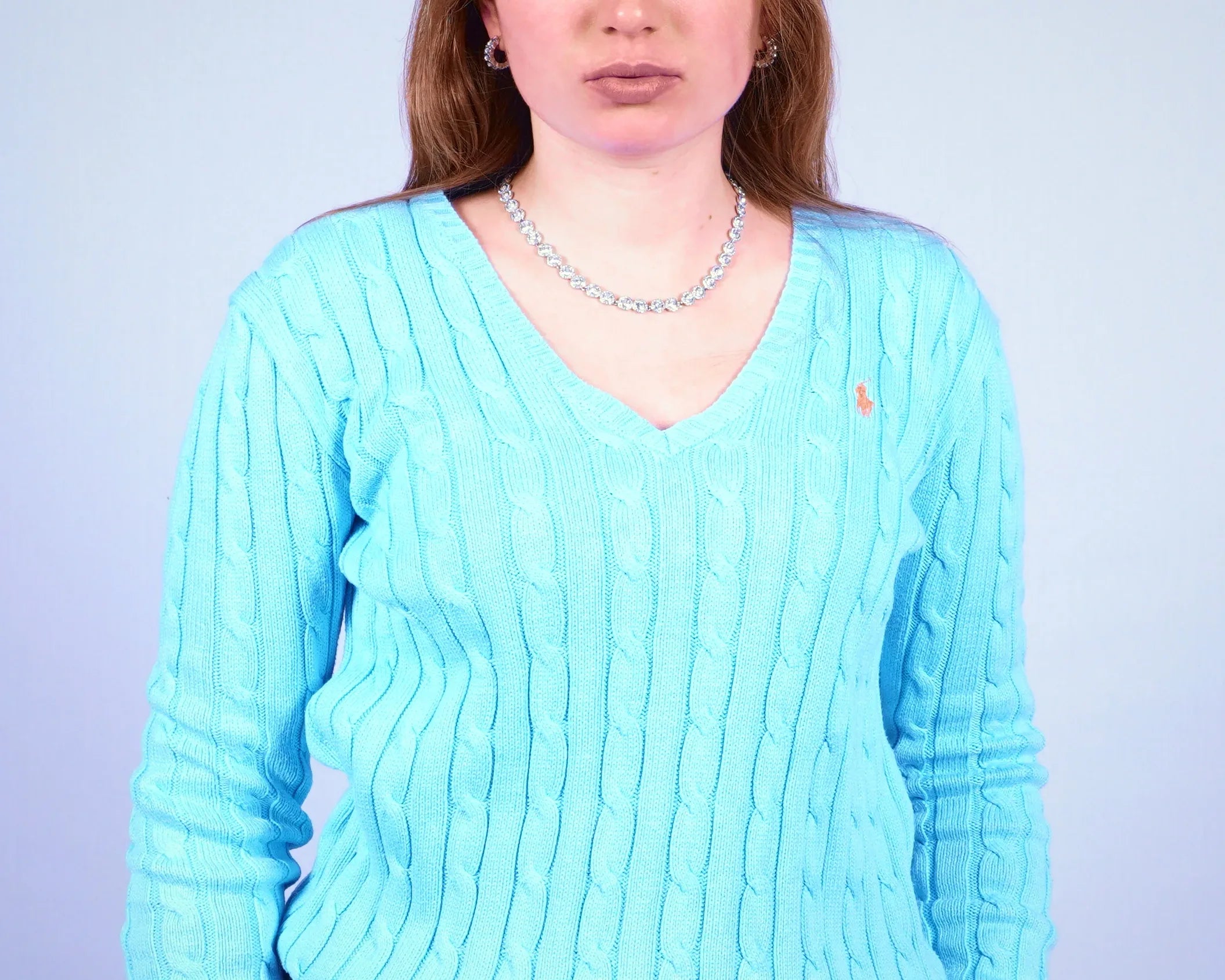 Ralph Lauren Cable Knit Sweater (S)