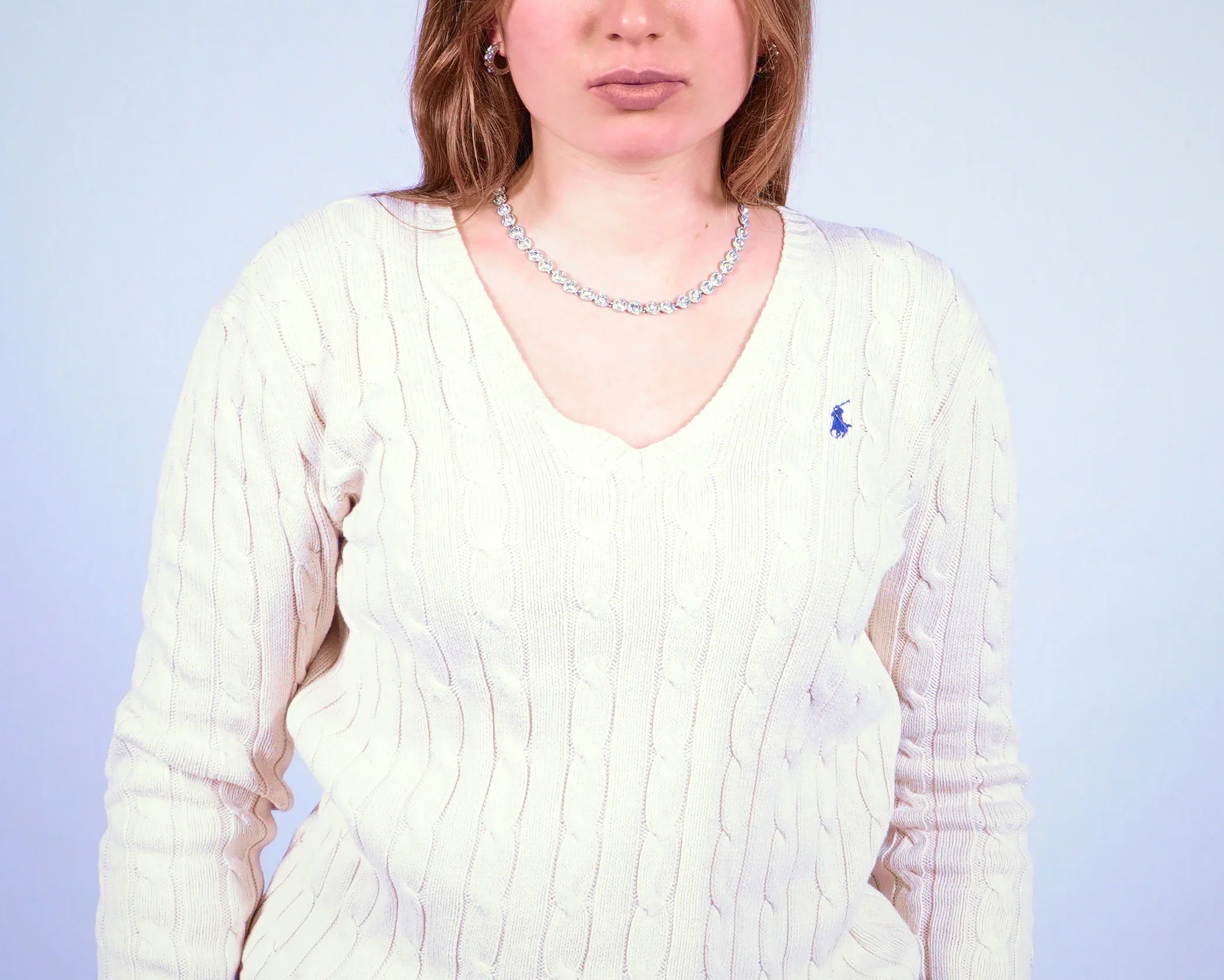 Ralph Lauren Cable Knit Sweater (S)