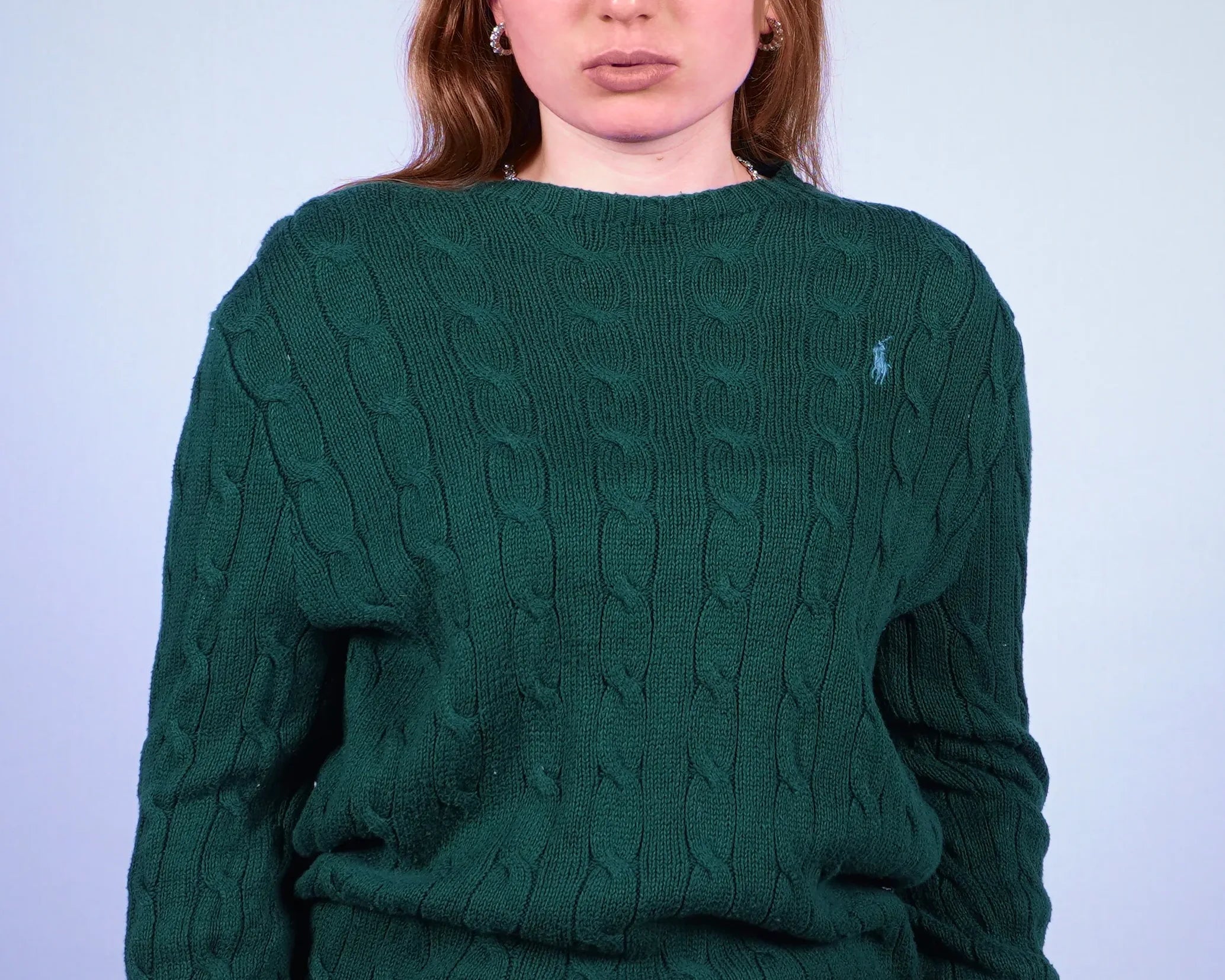 Ralph Lauren Cable Knit Sweater (M)