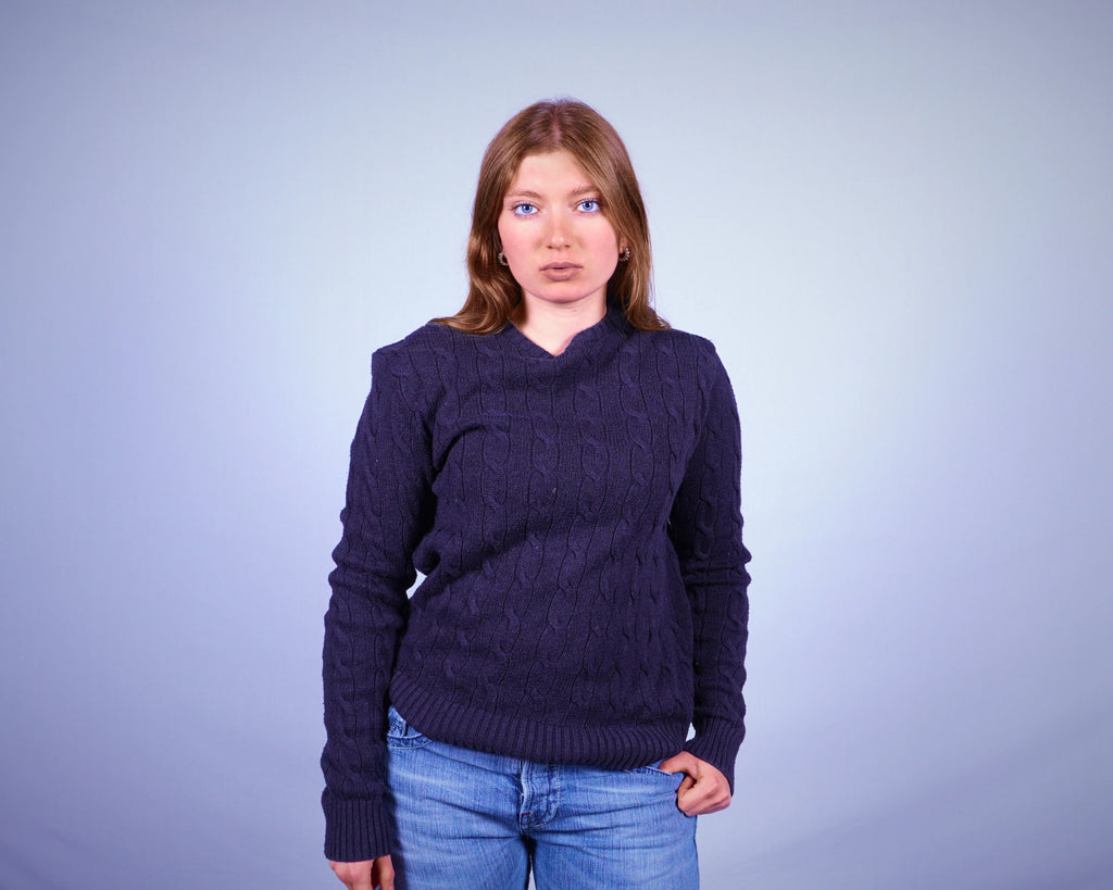 Ralph Lauren Cable Knit Sweater (M)