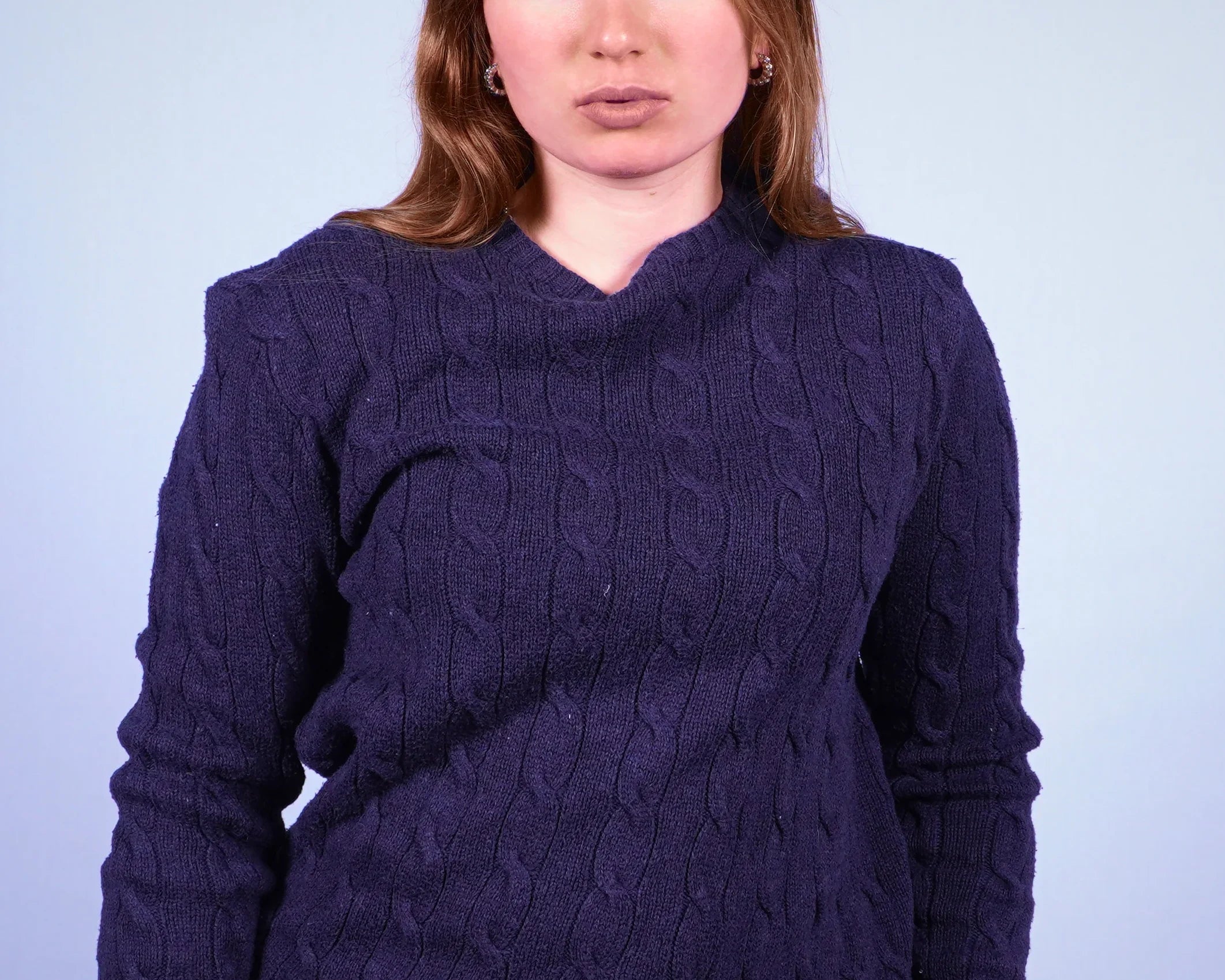 Ralph Lauren Cable Knit Sweater (M)