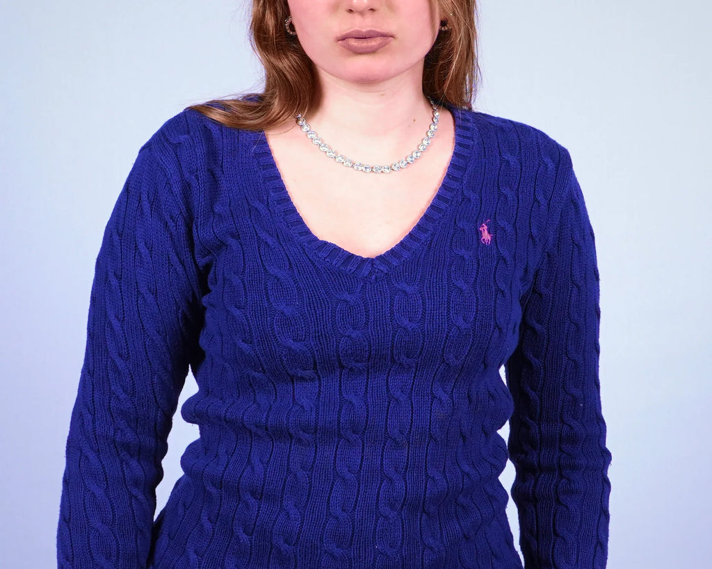 Ralph Lauren Cable Knit Sweater (S)