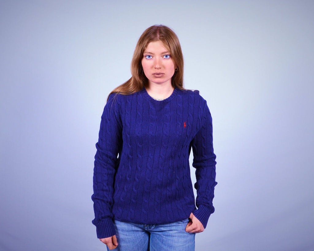 Ralph Lauren Cable Knit Sweater (M)