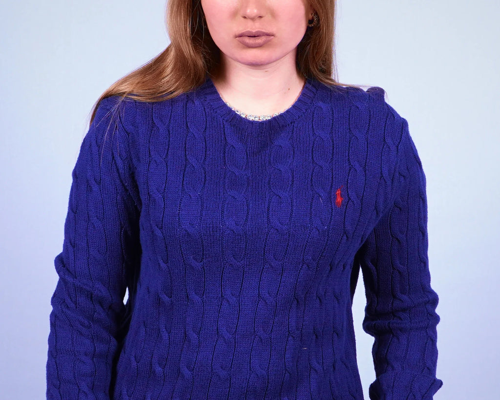 Ralph Lauren Cable Knit Sweater (M)