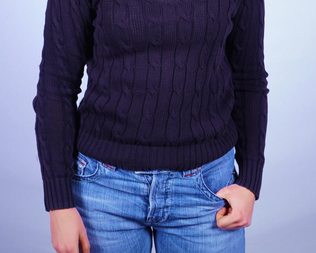 Ralph Lauren Cable Knit Sweater (S)