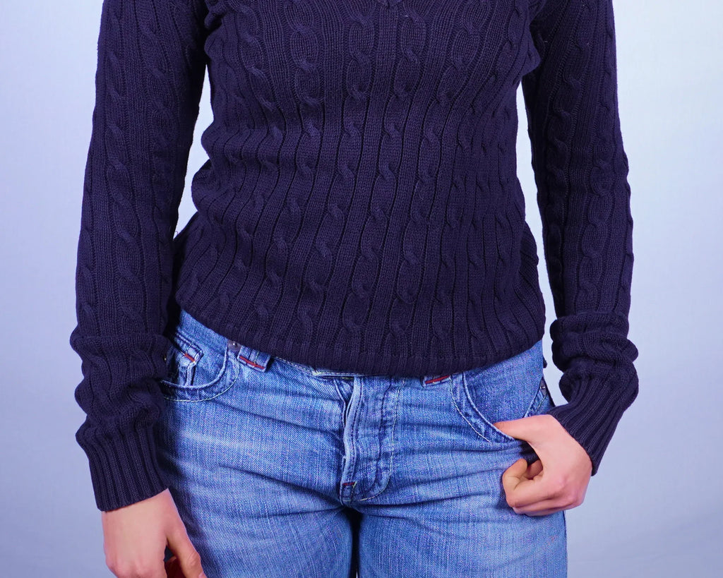 Ralph Lauren Cable Knit Sweater (M)