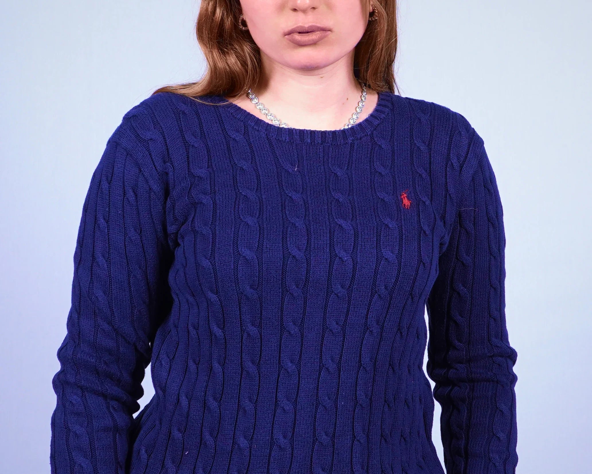 Ralph Lauren Cable Knit Sweater (S)