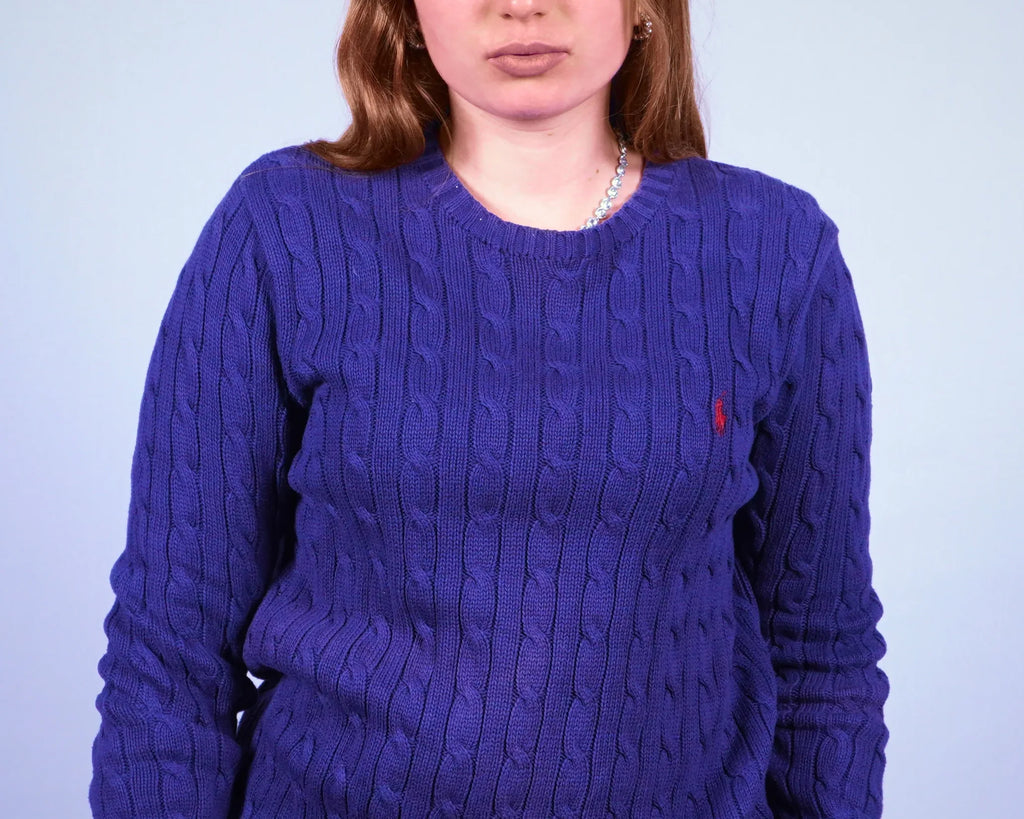 Ralph Lauren Cable Knit Sweater (M)