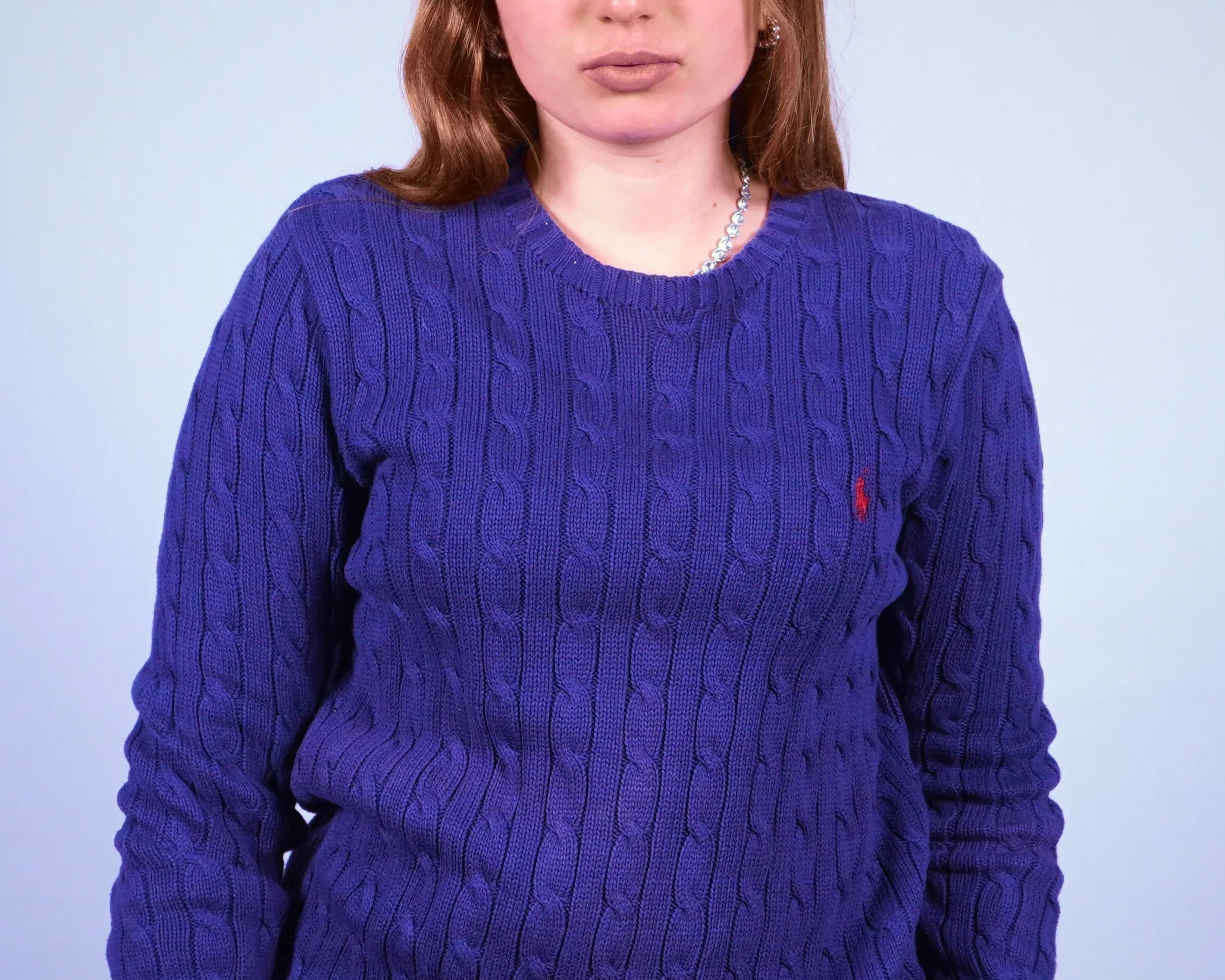 Ralph Lauren Cable Knit Sweater (M)