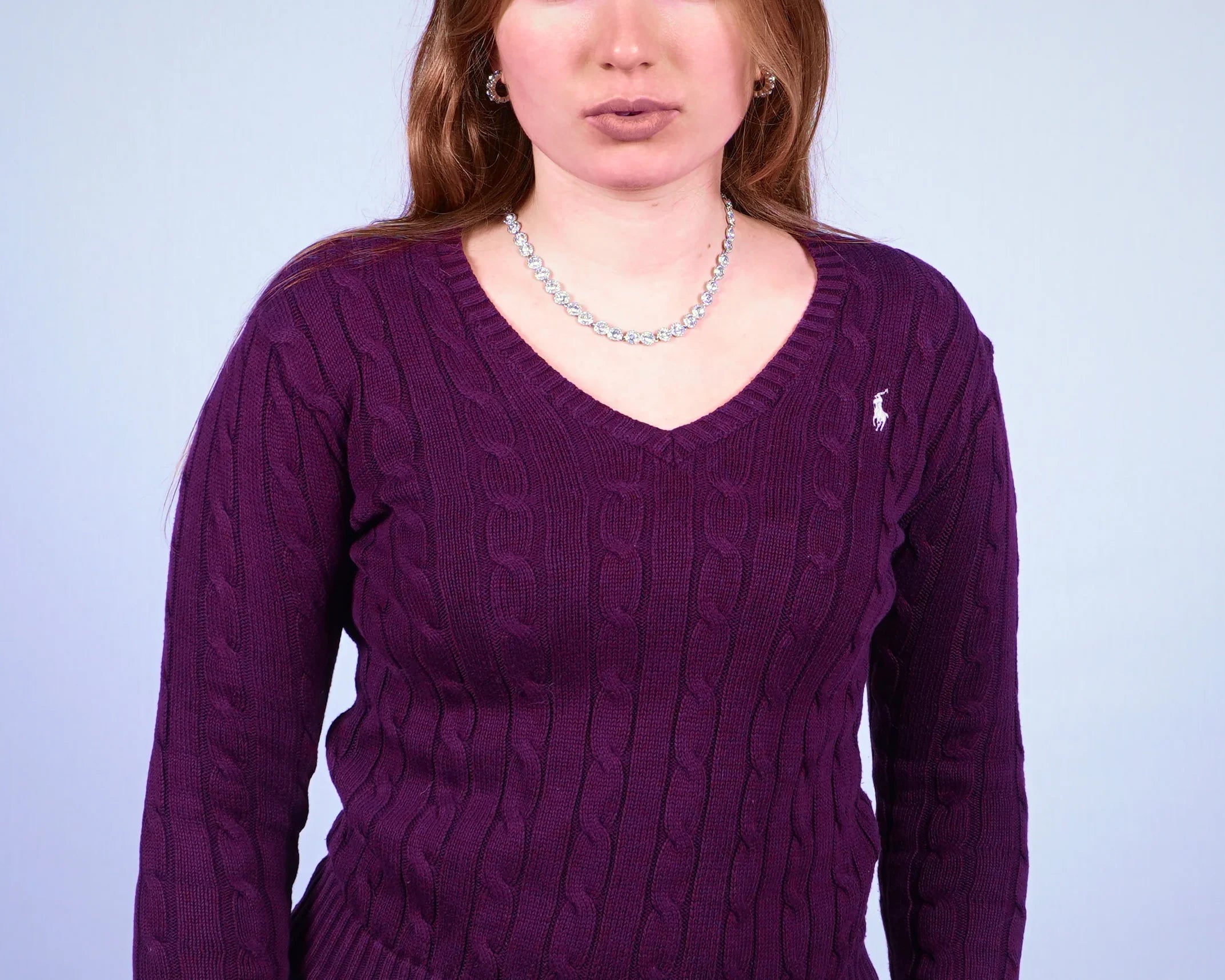 Ralph Lauren Cable Knit Sweater (S)