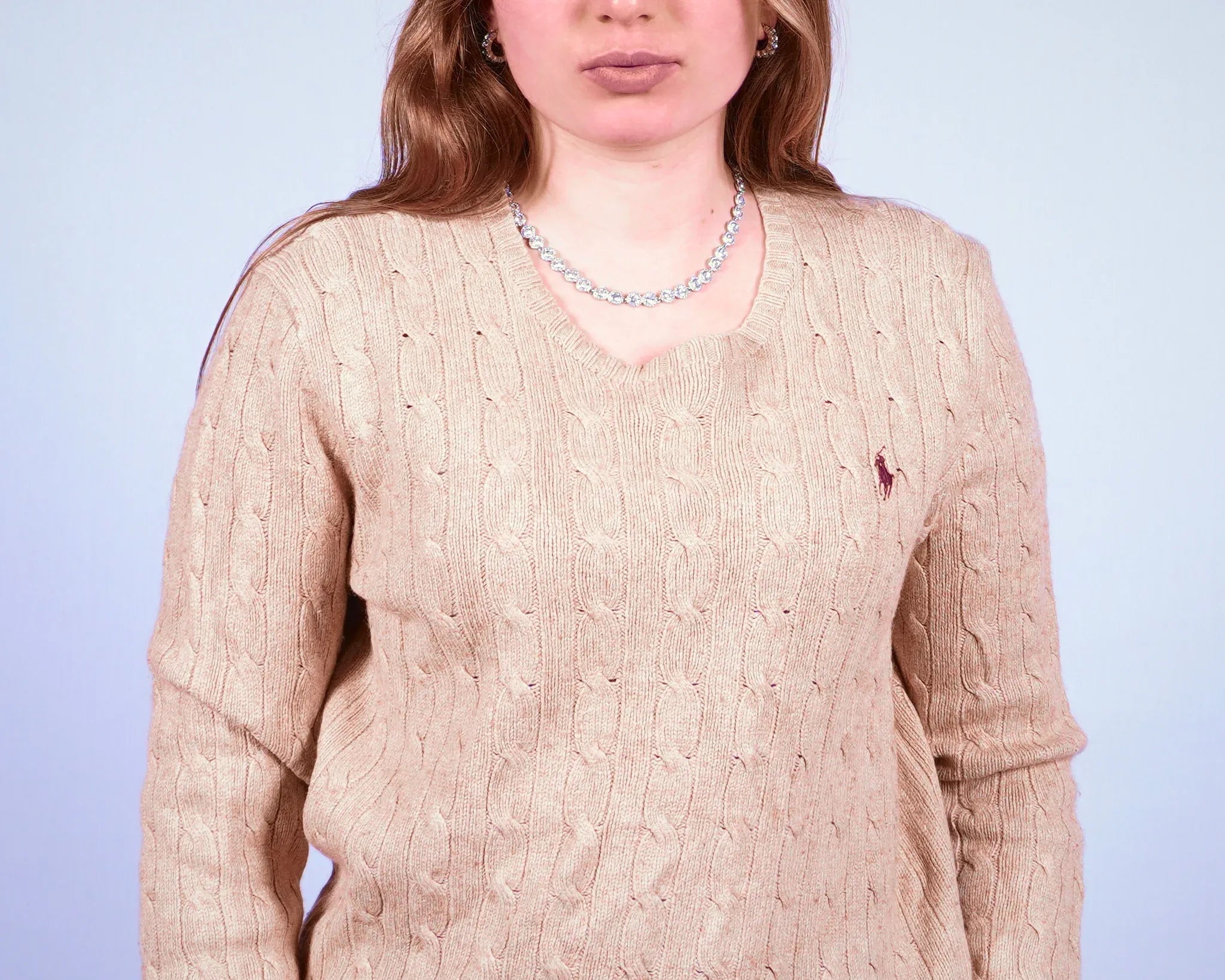 Ralph Lauren Cable Knit Sweater (M)