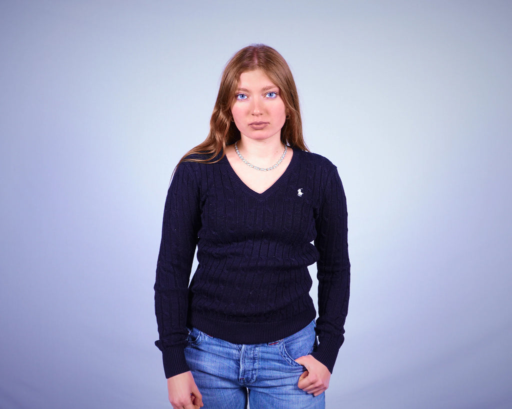 Ralph Lauren Cable Knit Sweater (S)