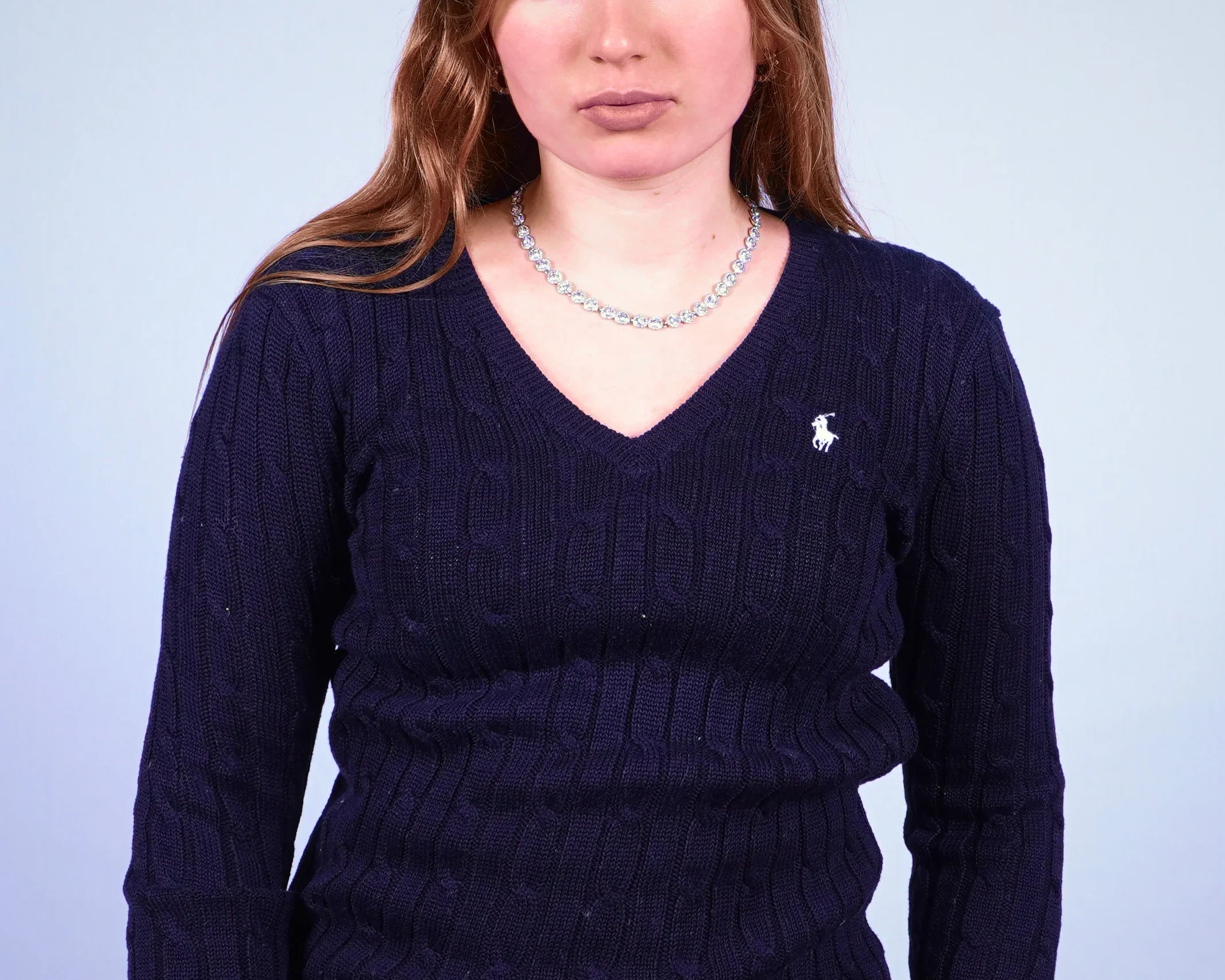 Ralph Lauren Cable Knit Sweater (S)