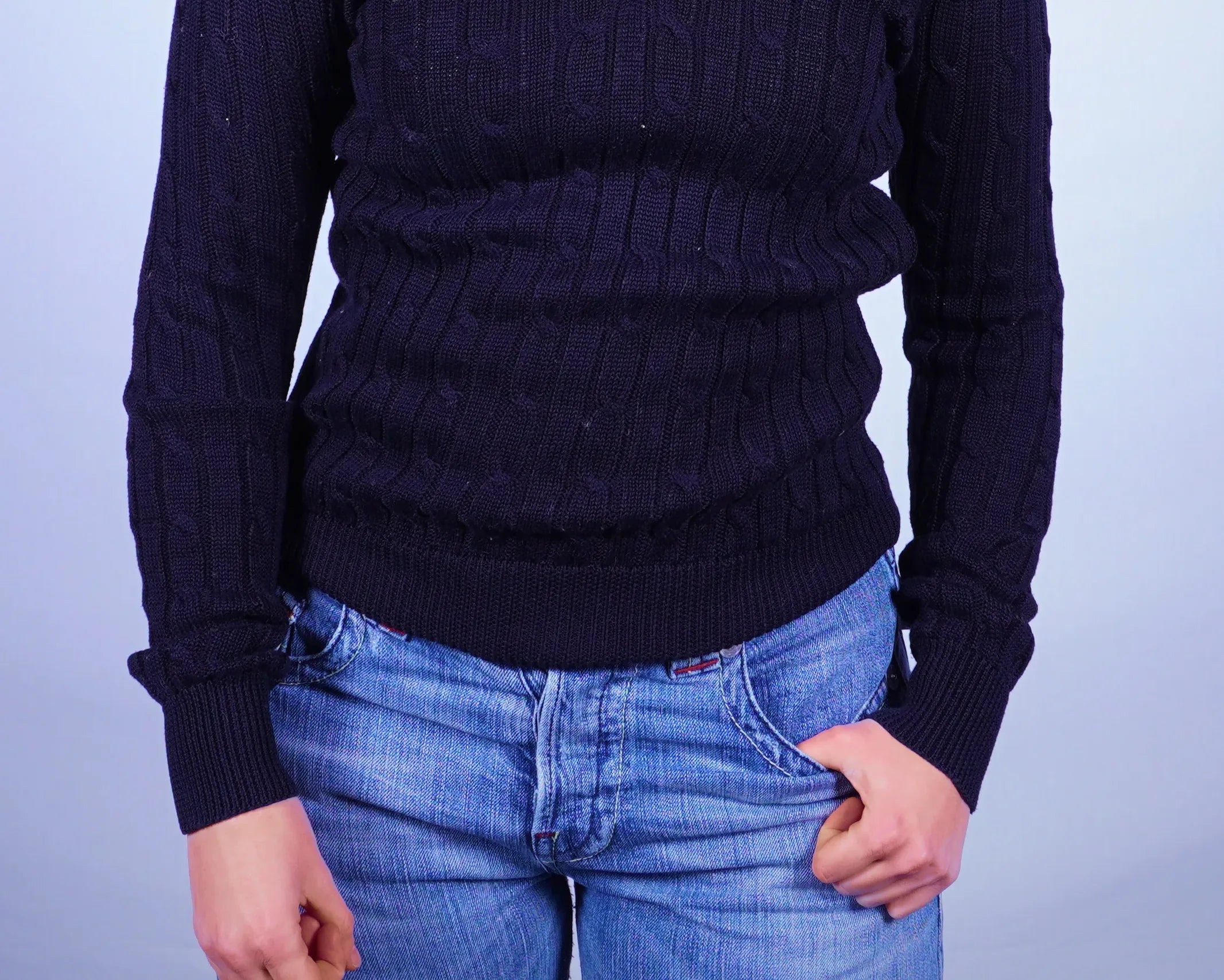 Ralph Lauren Cable Knit Sweater (S)