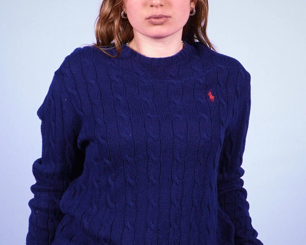 Ralph Lauren Cable Knit Sweater (M)