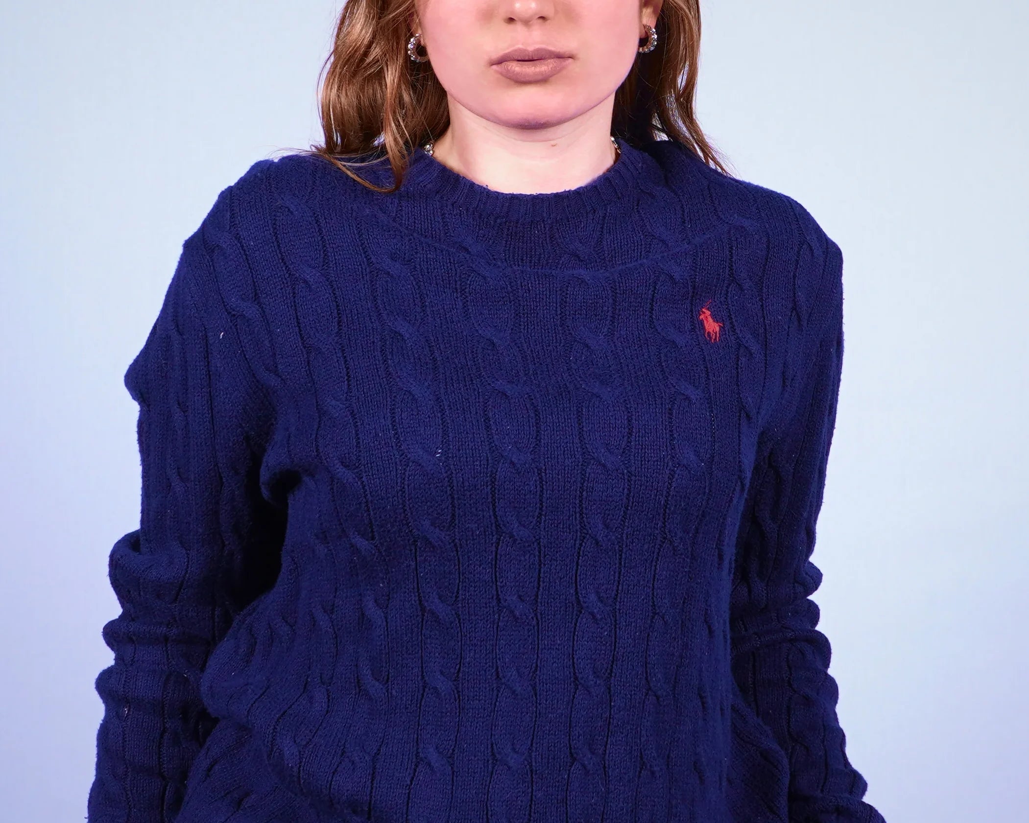 Ralph Lauren Cable Knit Sweater (M)