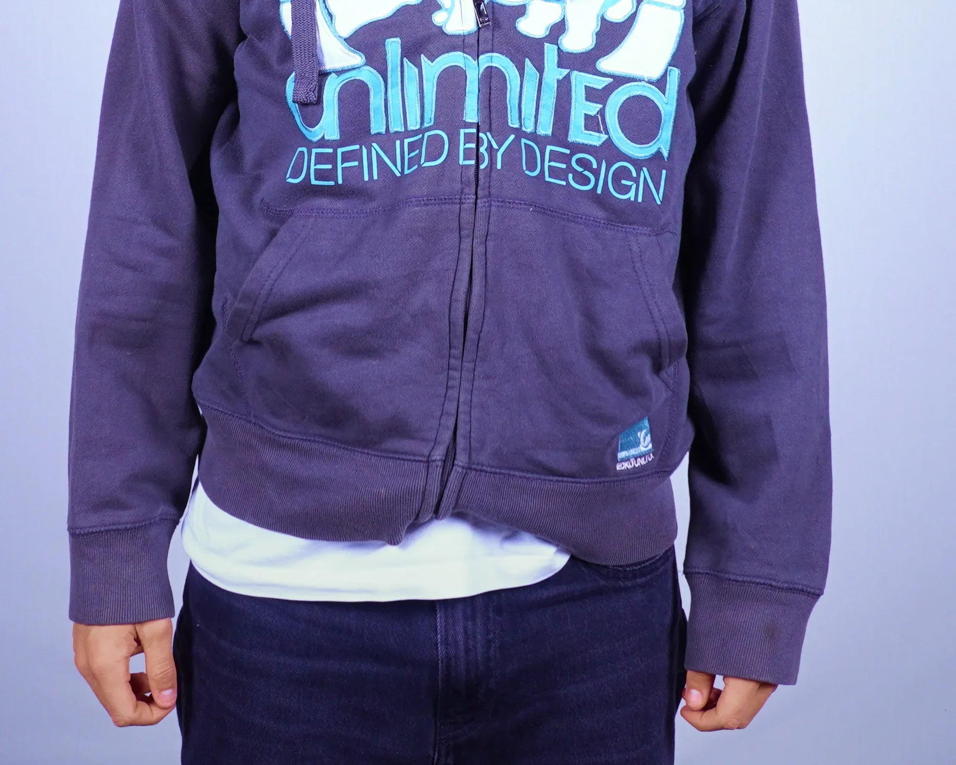 Ecko Zip-up hoodie (M)