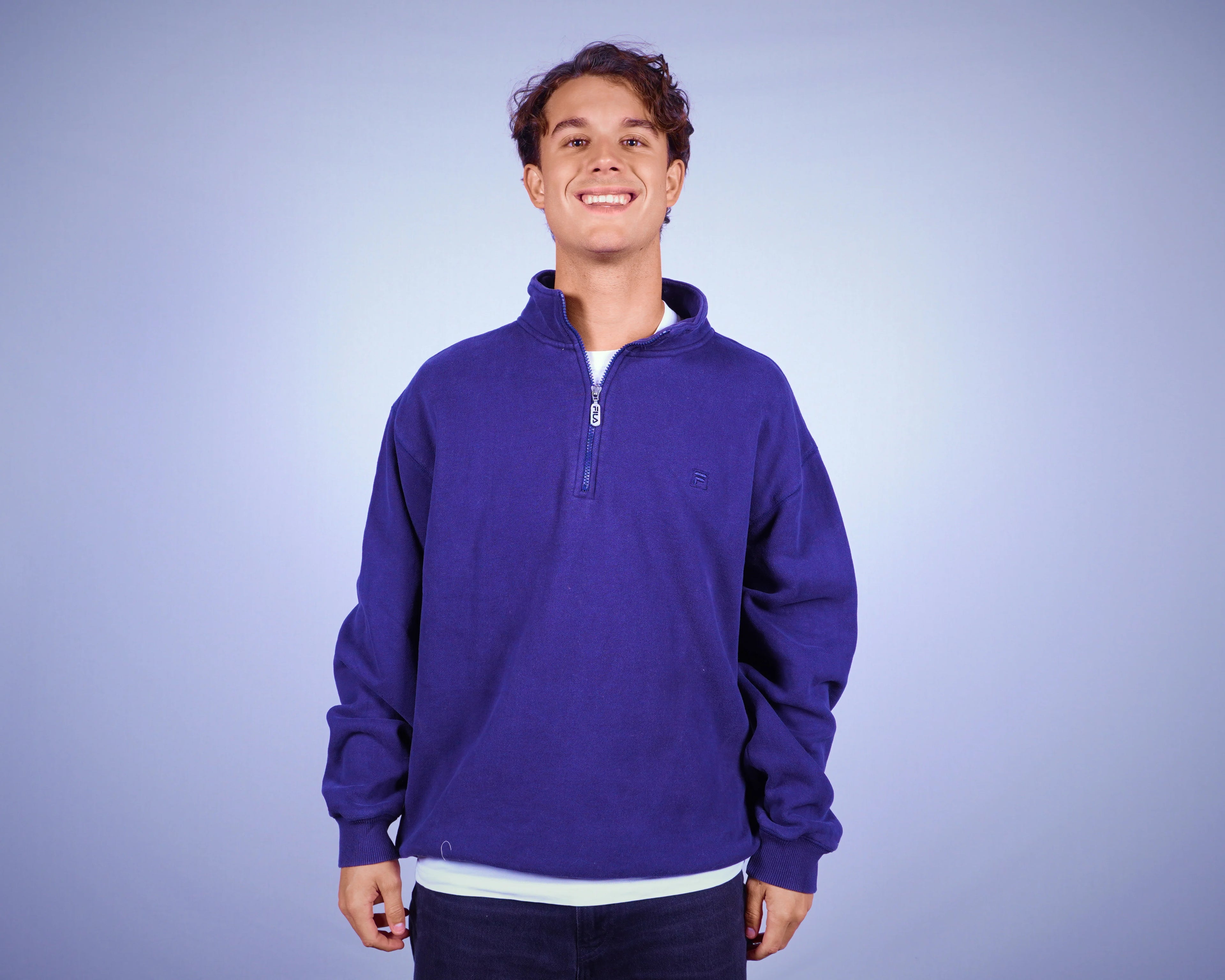 Fila Quarter-zip Sweater (L)