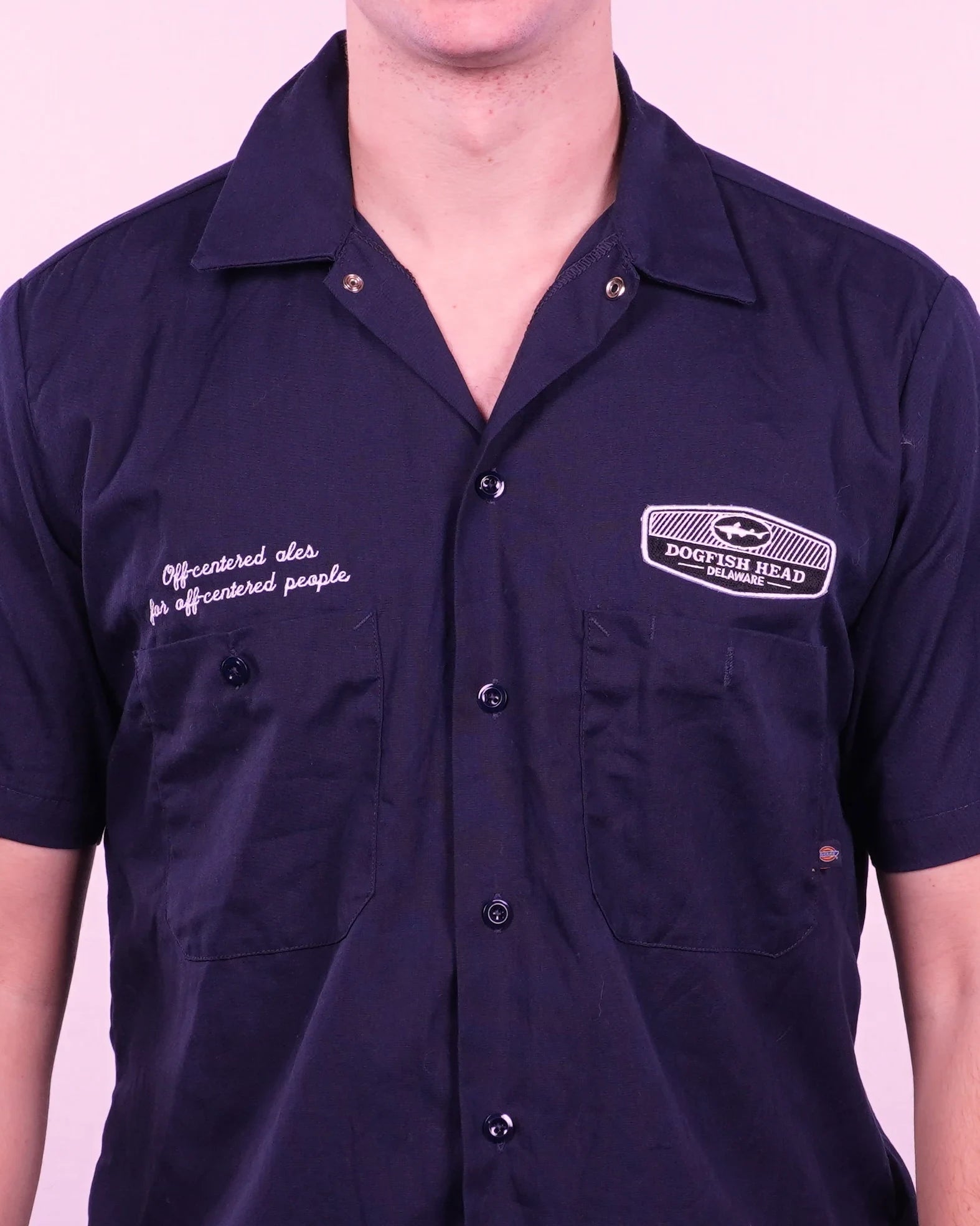 Dickies Short-sleeve Button-up Shirt (M)