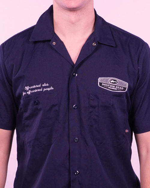 Dickies Short-sleeve Button-up Shirt (M)