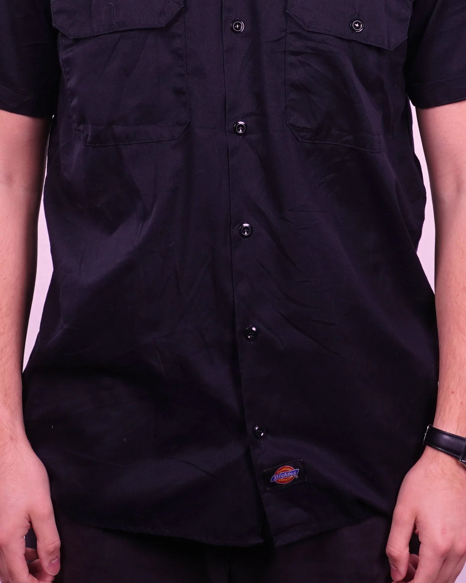 Dickies Short-sleeve Button-up Shirt (M)