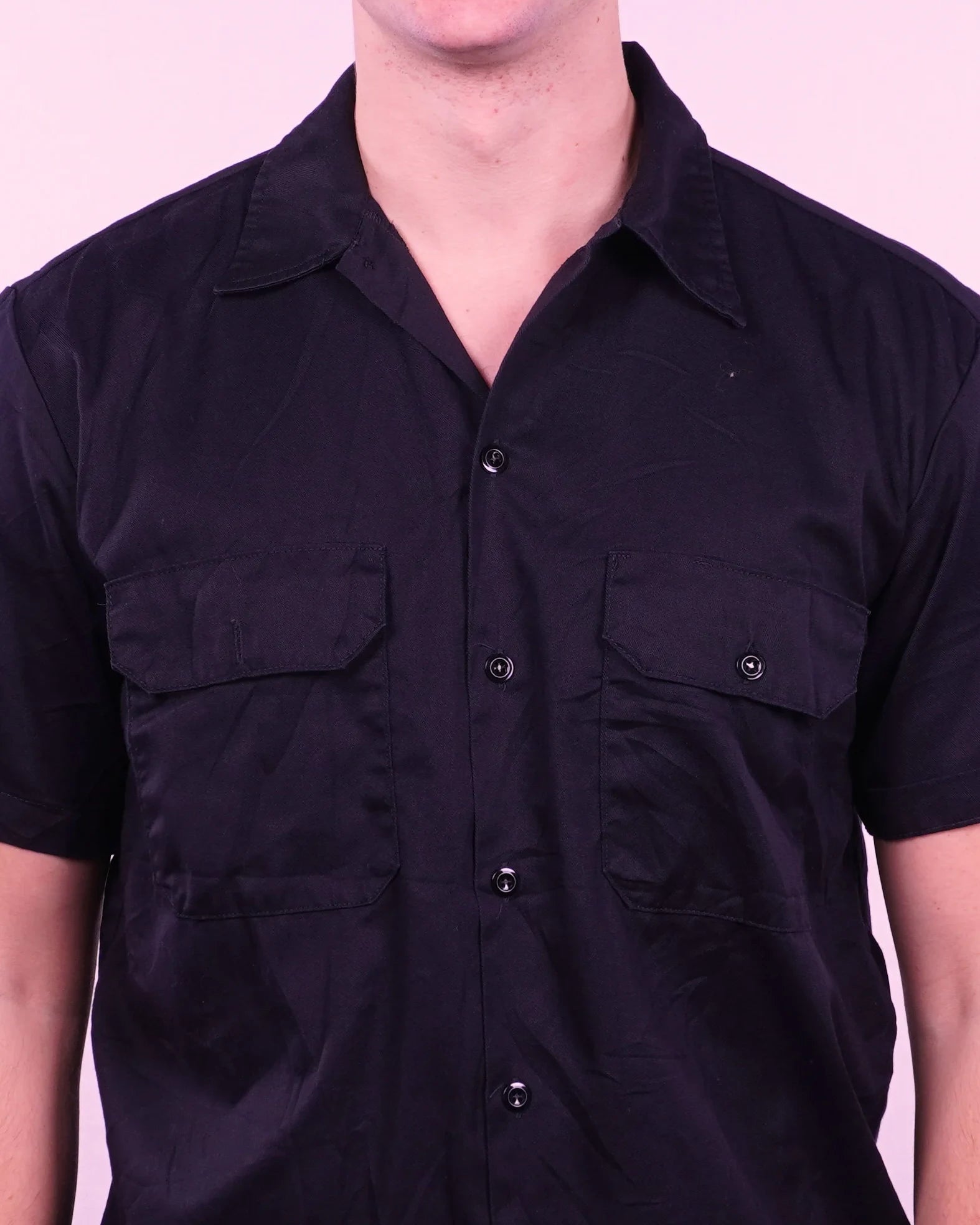 Dickies Short-sleeve Button-up Shirt (M)