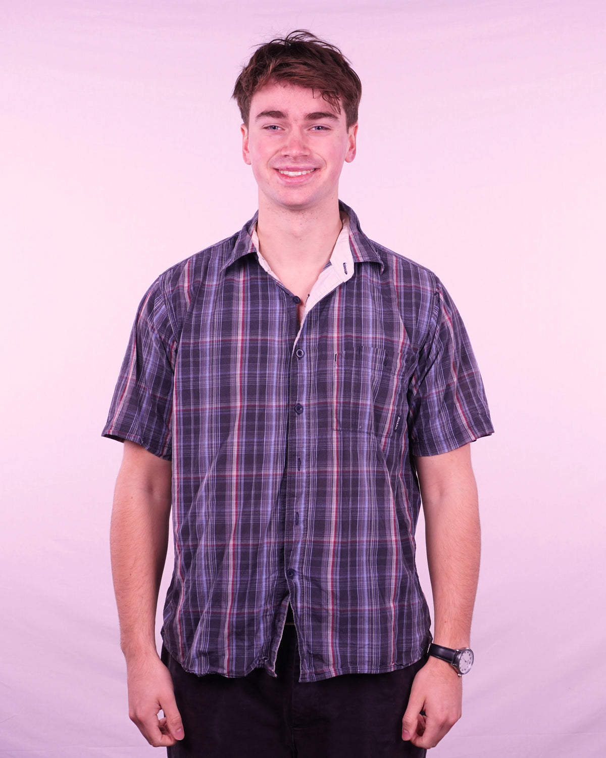 Dickies Short-sleeve Button-up Shirt (M)