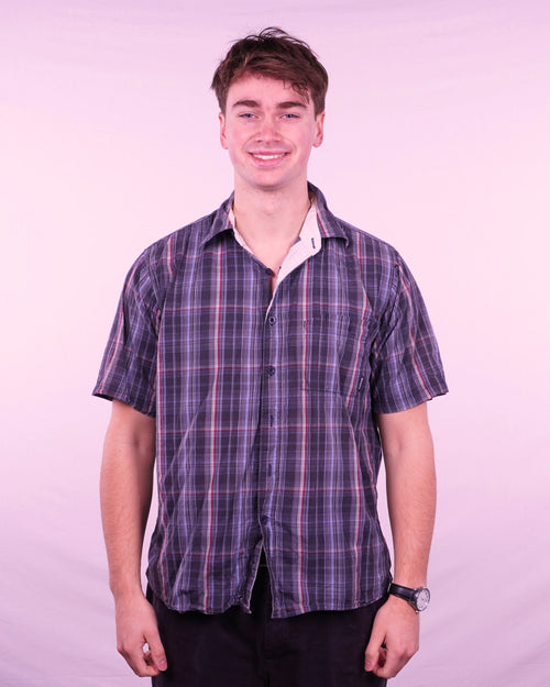 Dickies Short-sleeve Button-up Shirt (M)