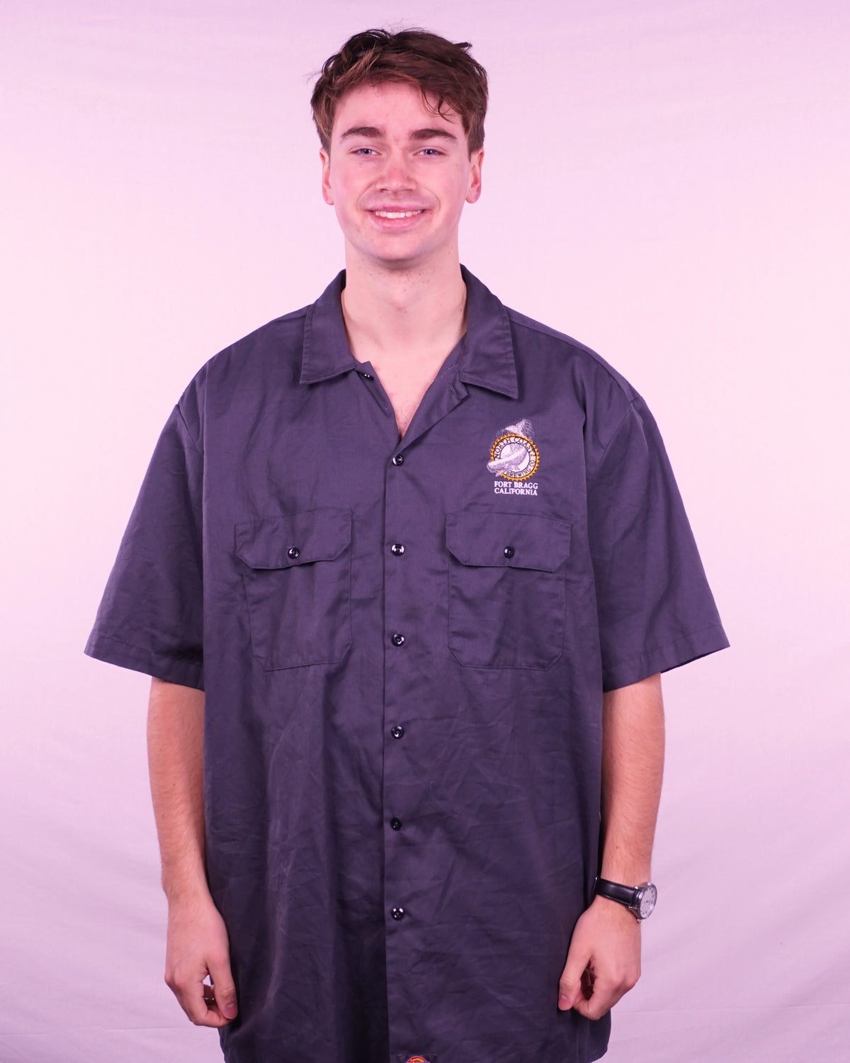 Dickies Short-sleeve Button-up Shirt (XL)