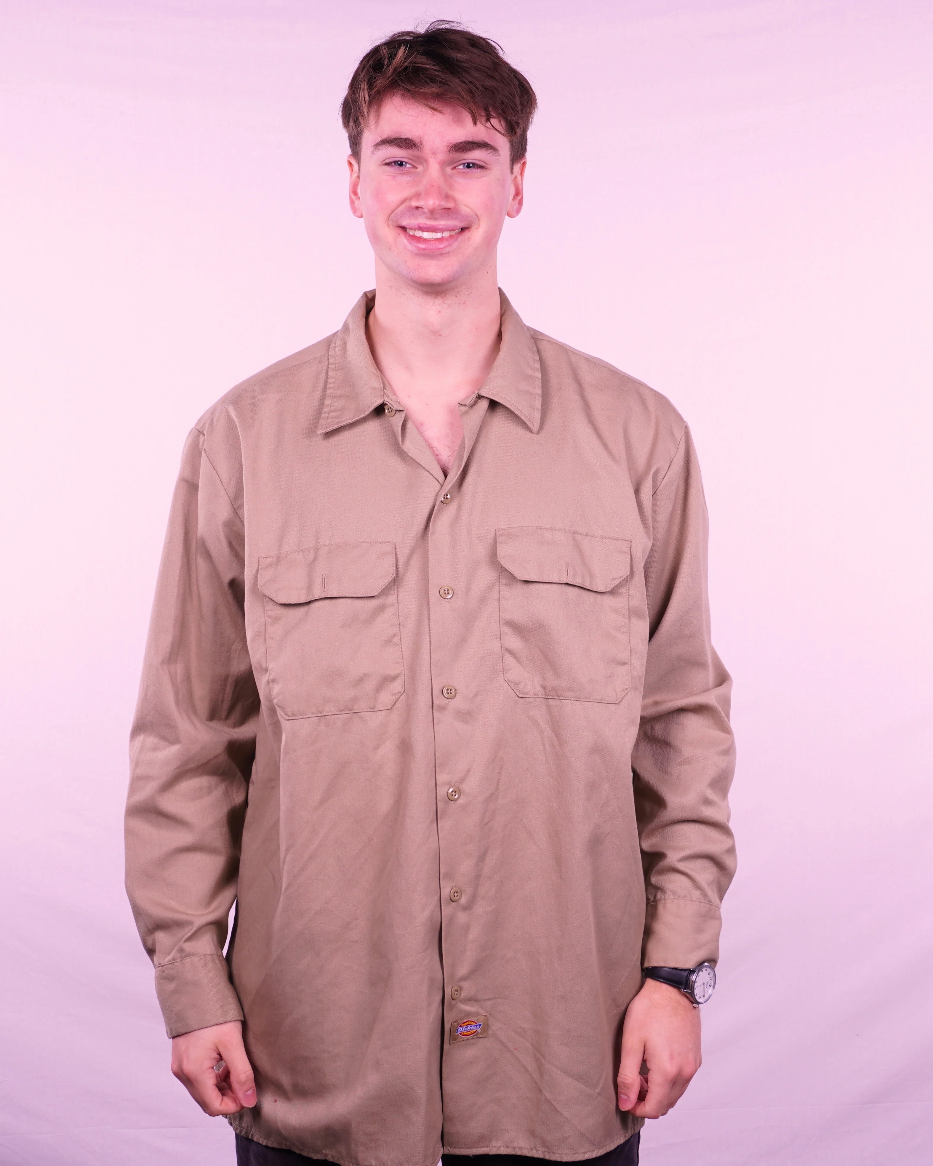 Dickies Button-up Shirt (L)