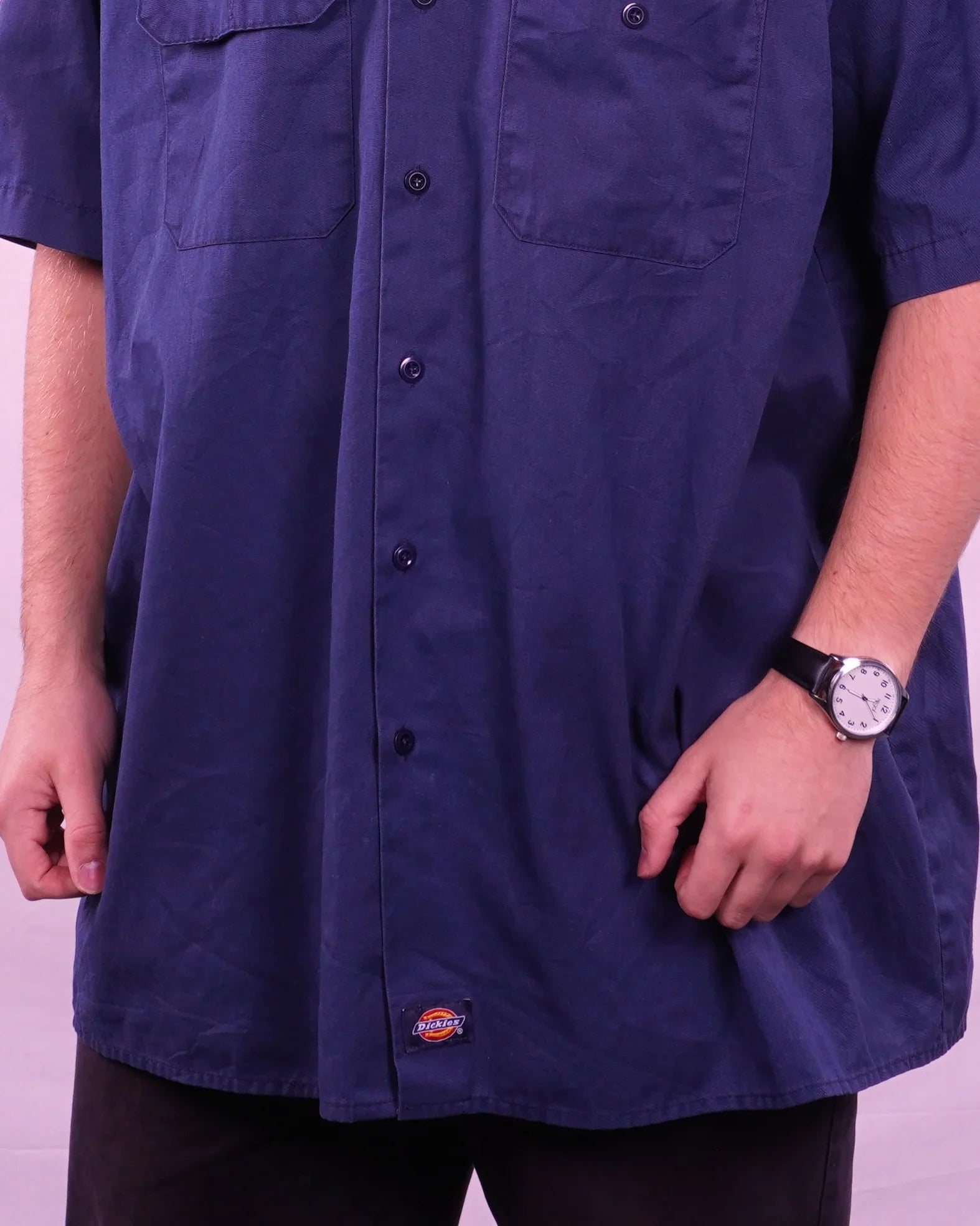 Dickies Short-sleeve Button-up Shirt (XL)