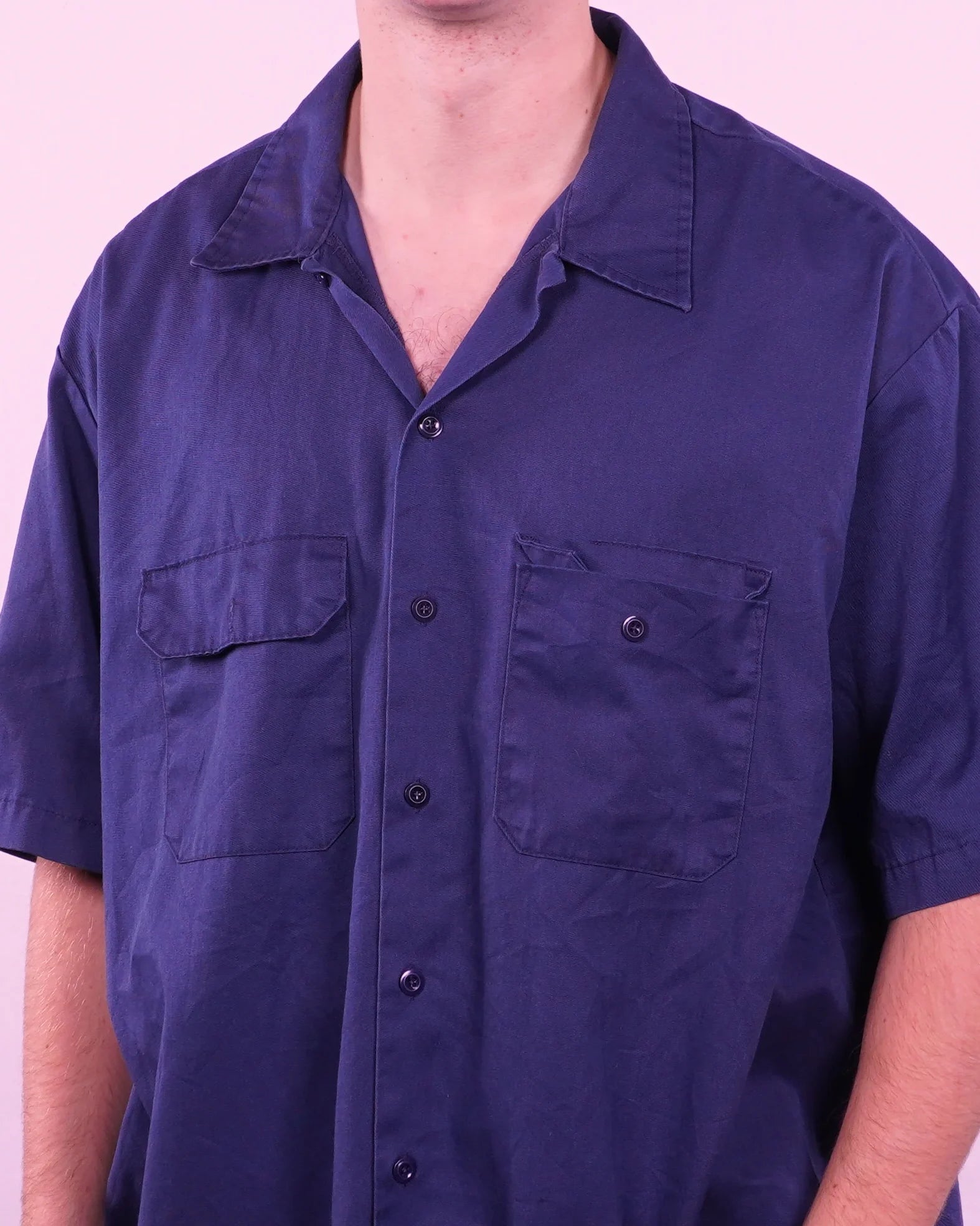 Dickies Short-sleeve Button-up Shirt (XL)