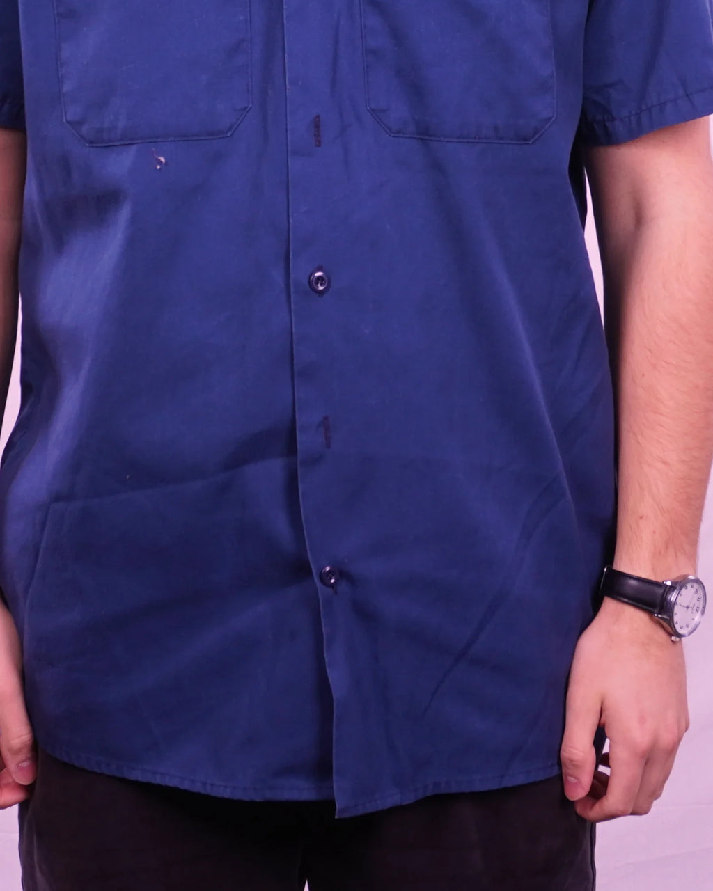 Dickies Short-sleeve Button-up Shirt (M)