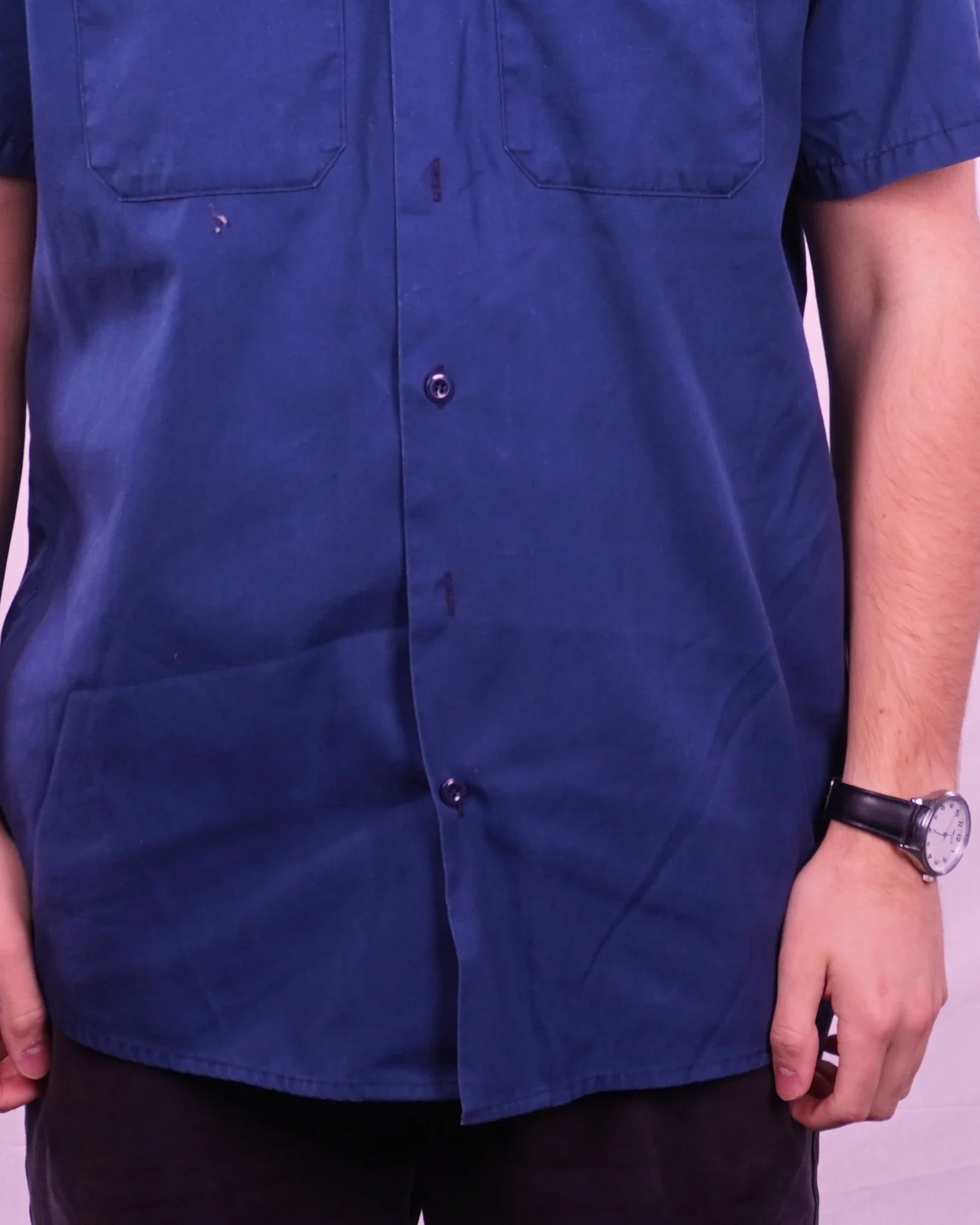 Dickies Short-sleeve Button-up Shirt (M)