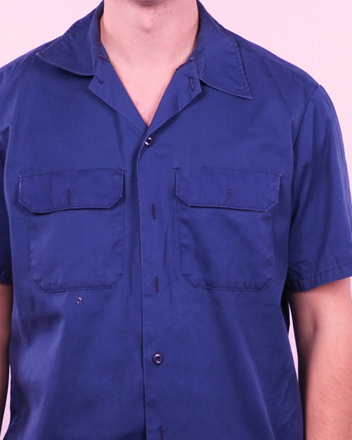 Dickies Short-sleeve Button-up Shirt (M)