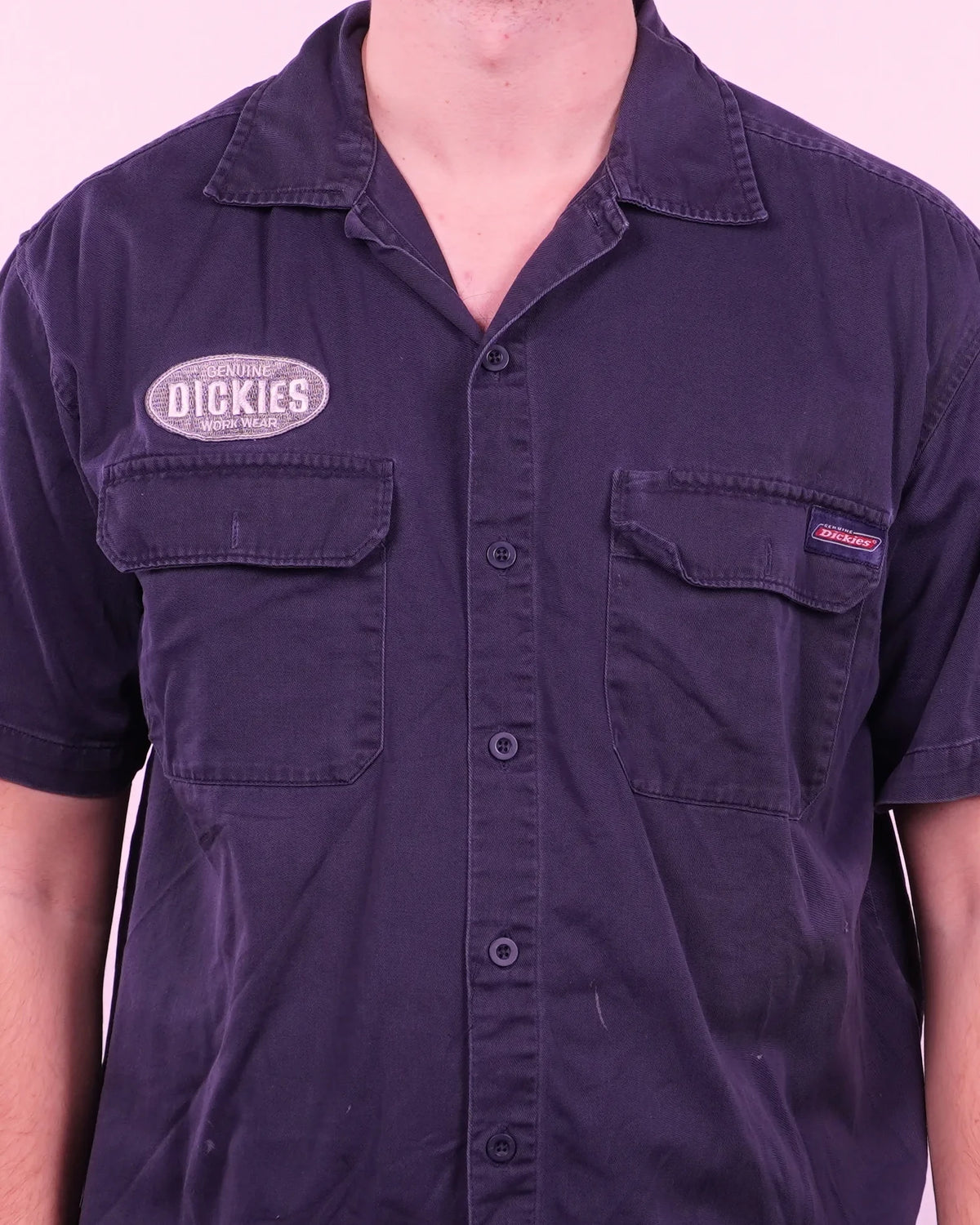 Dickies Short-sleeve Button-up Shirt (M)