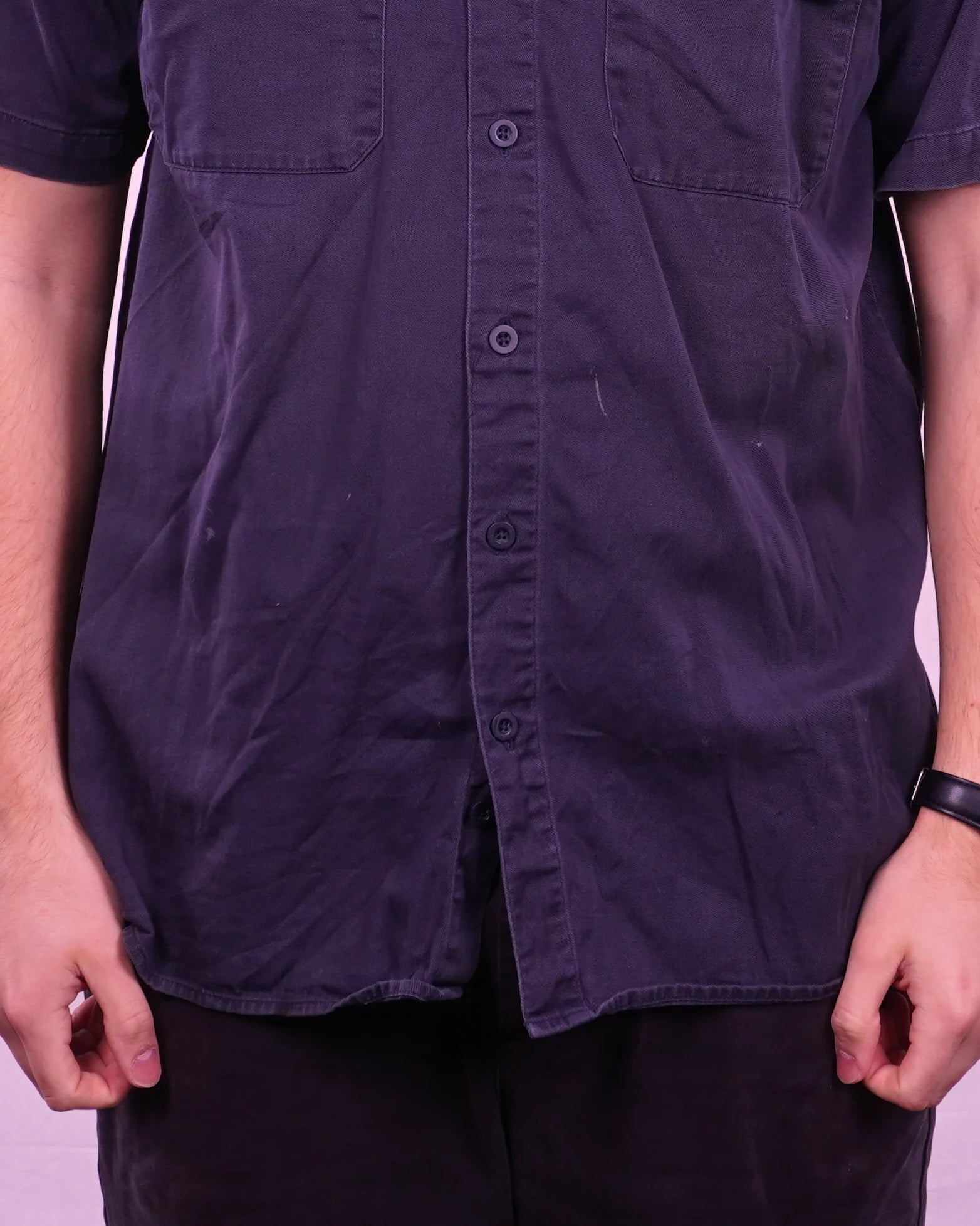 Dickies Short-sleeve Button-up Shirt (M)