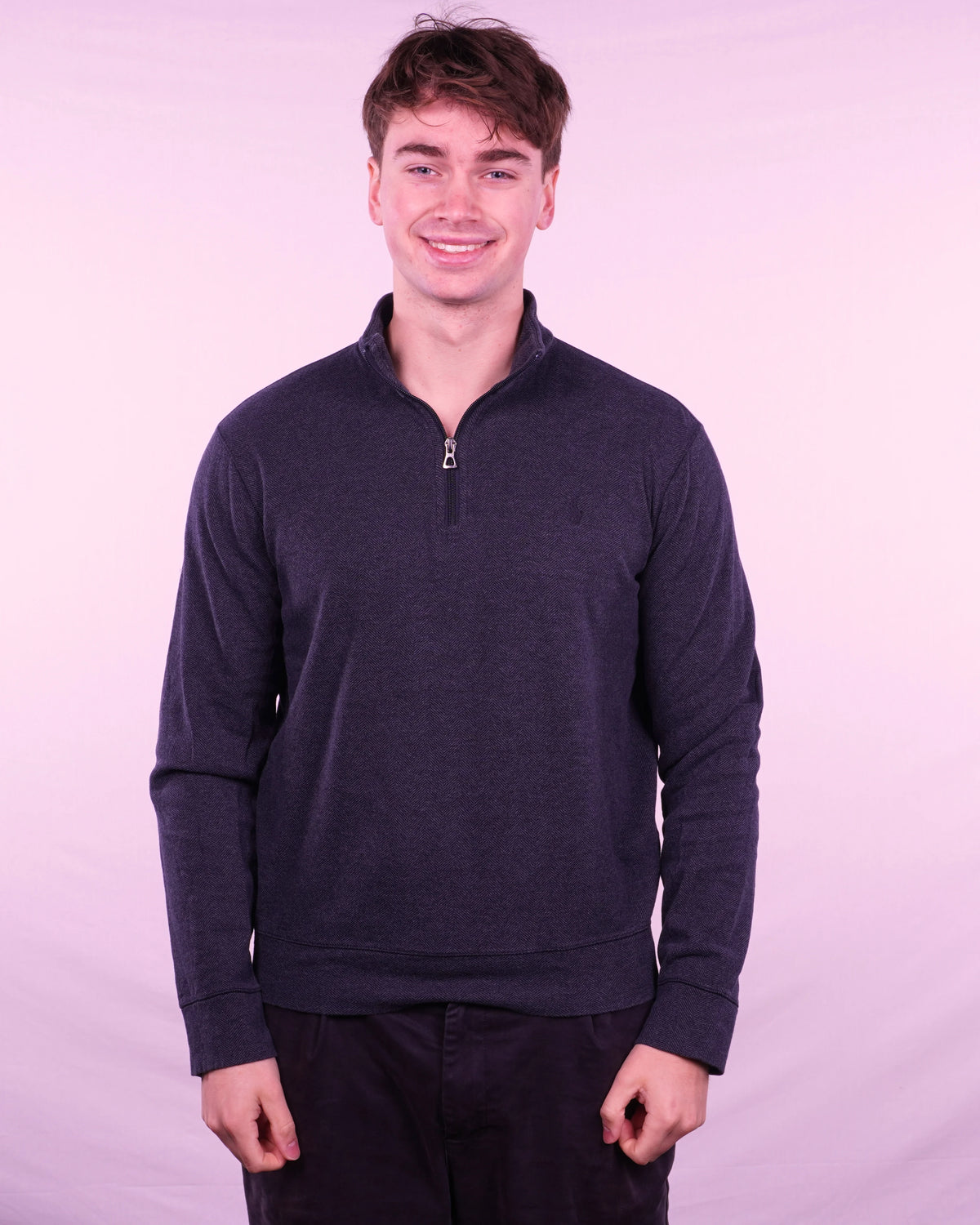 Ralph Lauren Quarter-zip Sweater (M)