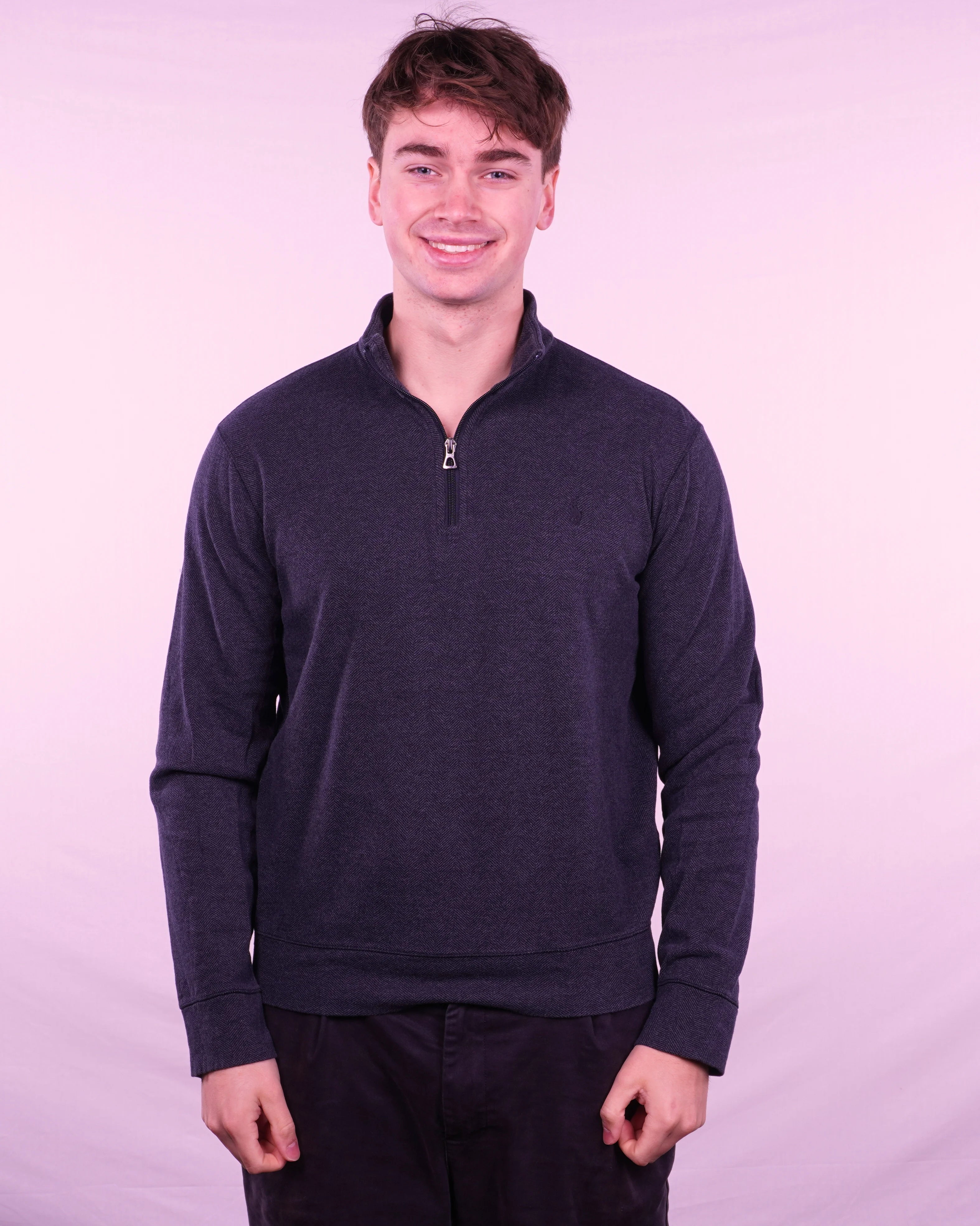 Ralph Lauren Quarter-zip Sweater (M)