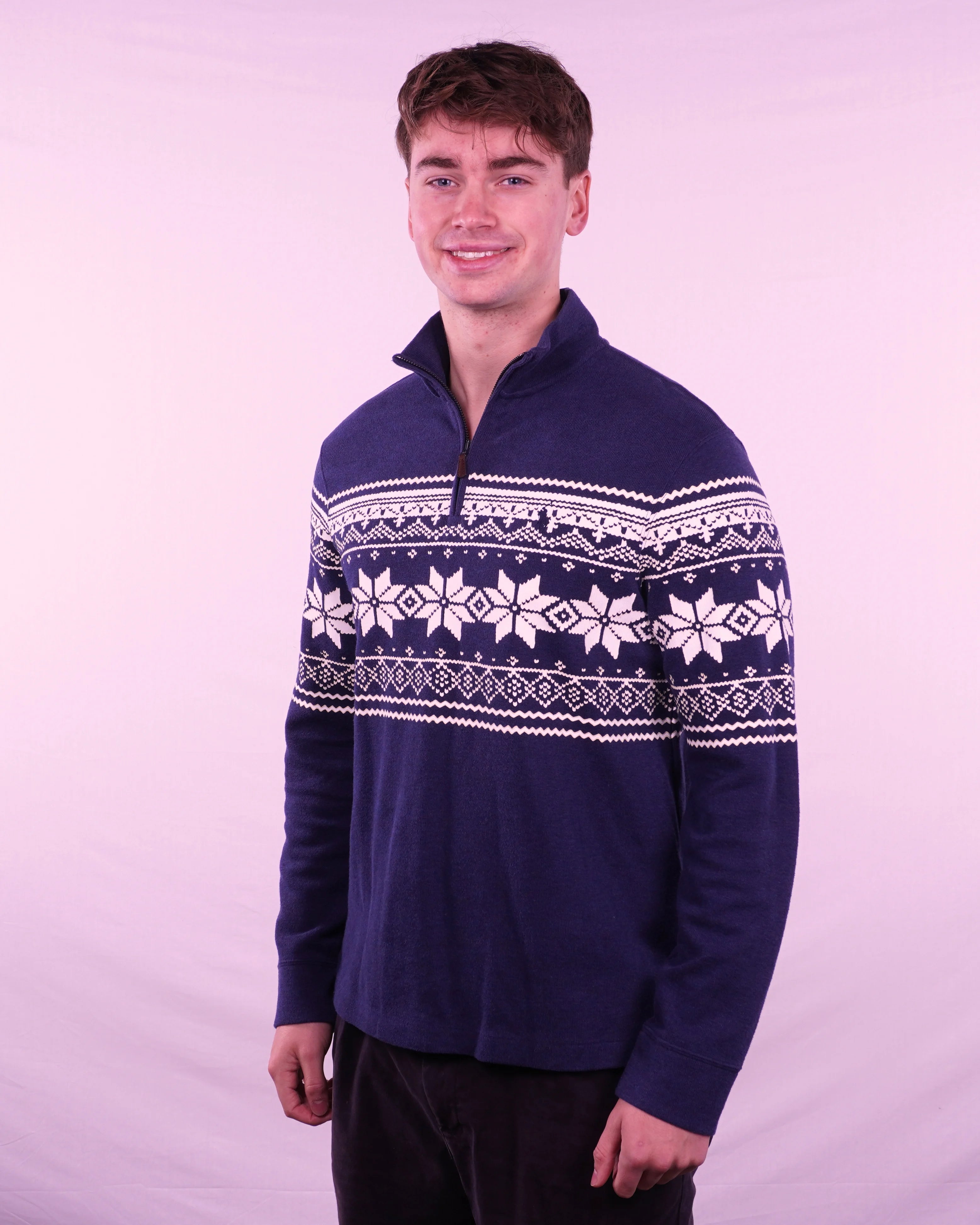 Ralph Lauren Quarter-zip Sweater (M)